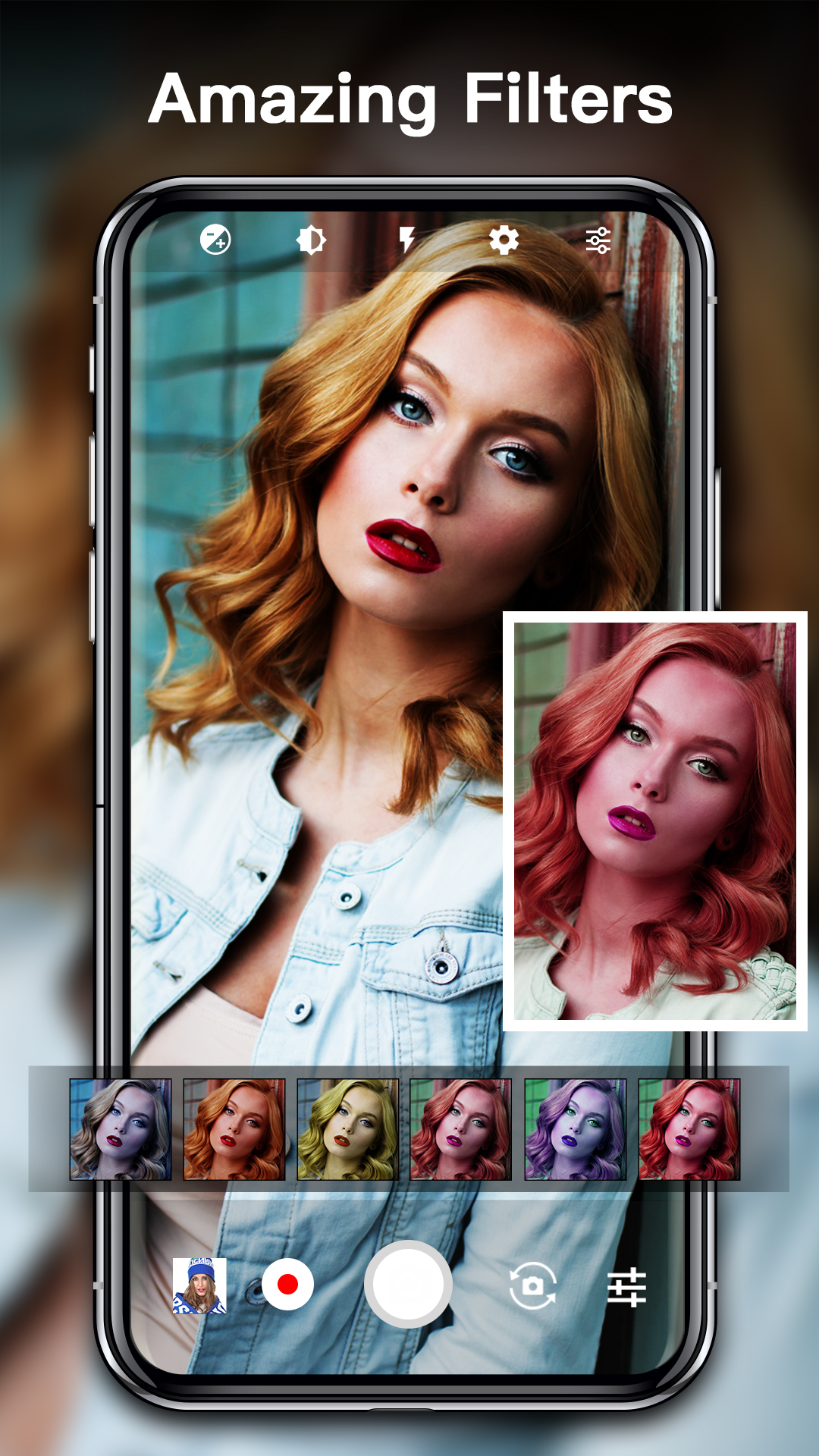 Captura de ecrã 2 da app Câmera profissional: Câmera HD
