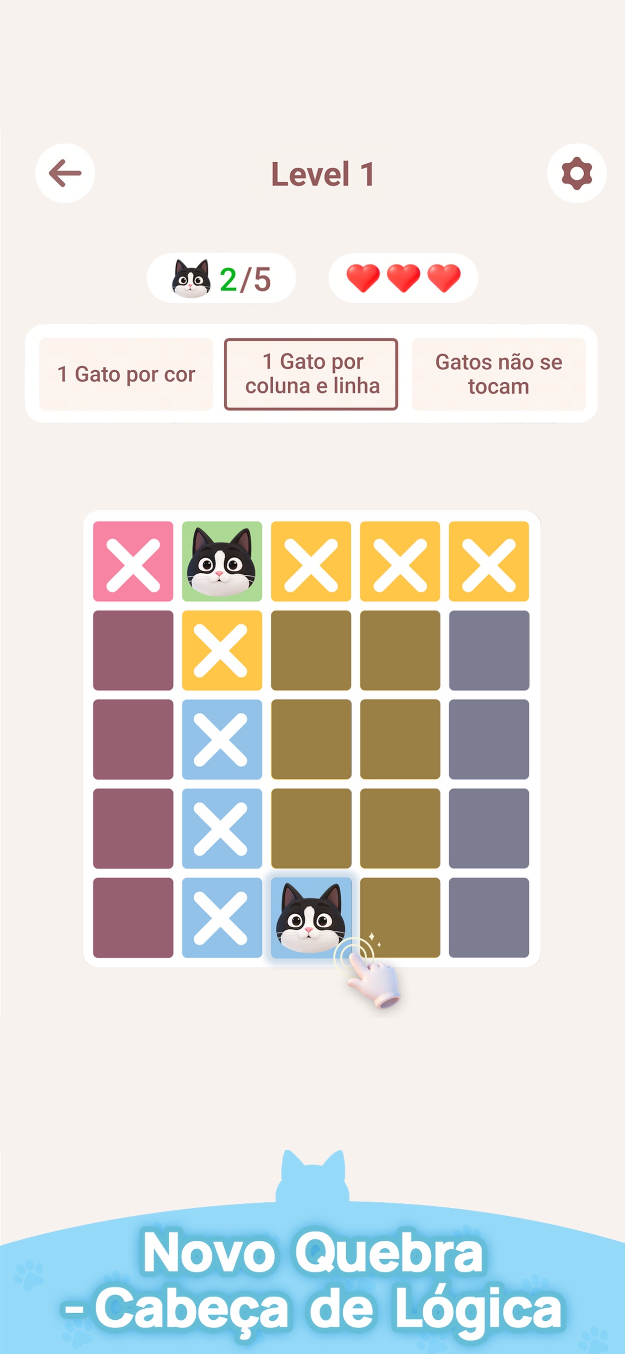 Captura de ecrã 2 da app Meowdoku!