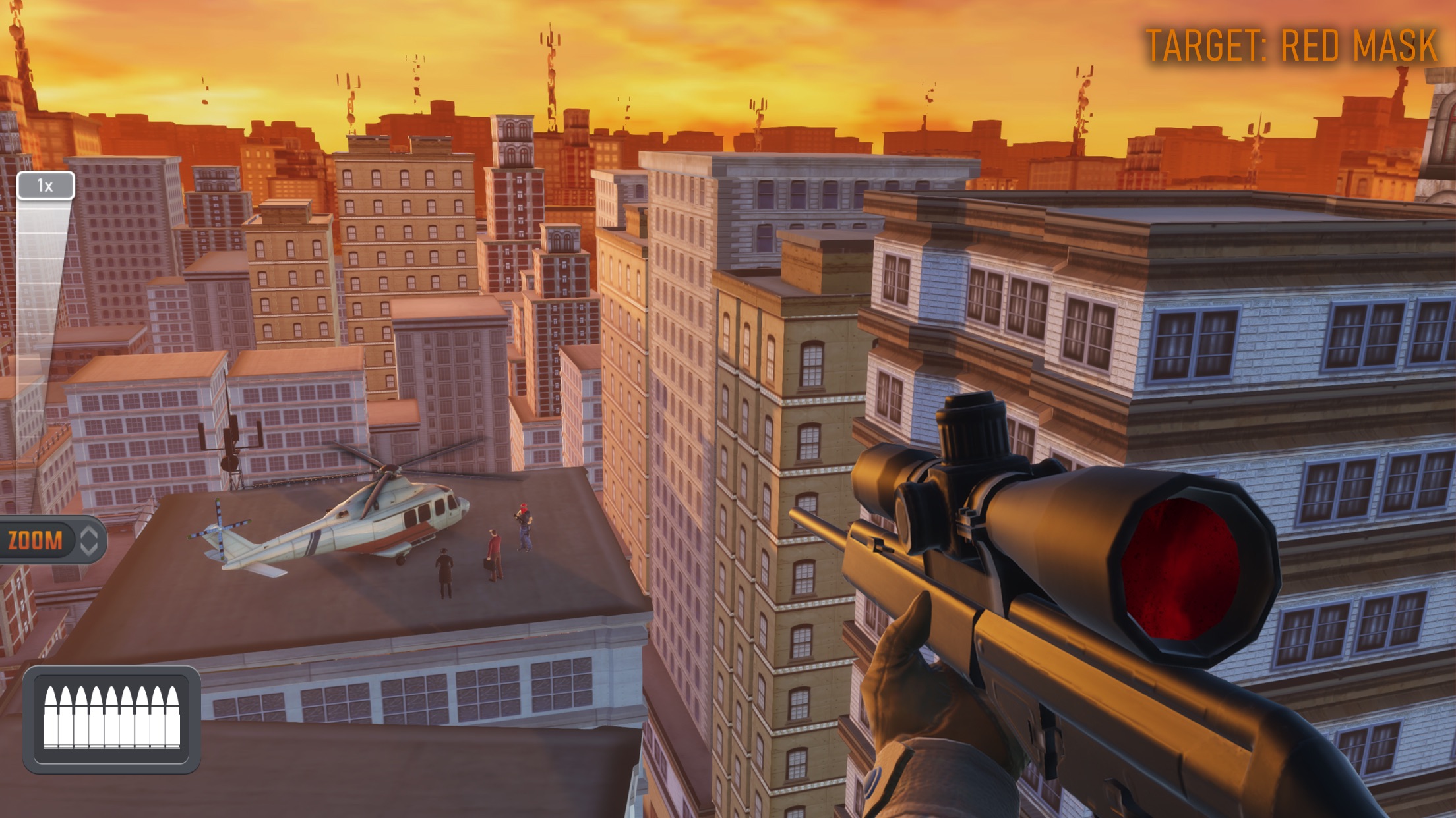 Captura de ecrã 4 da app Sniper 3D: Jogo de Tiro
