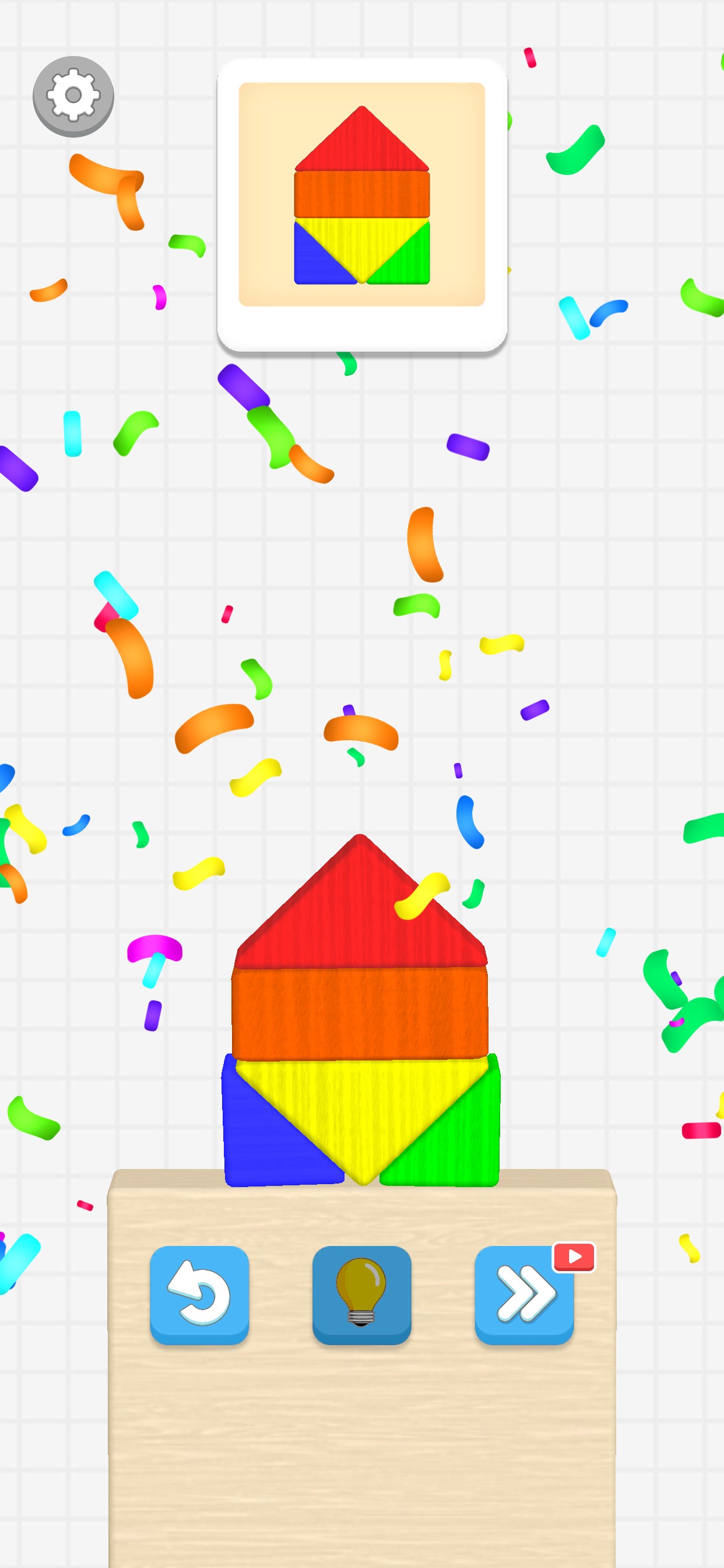 Captura de ecrã 2 da app Color Block Builder
