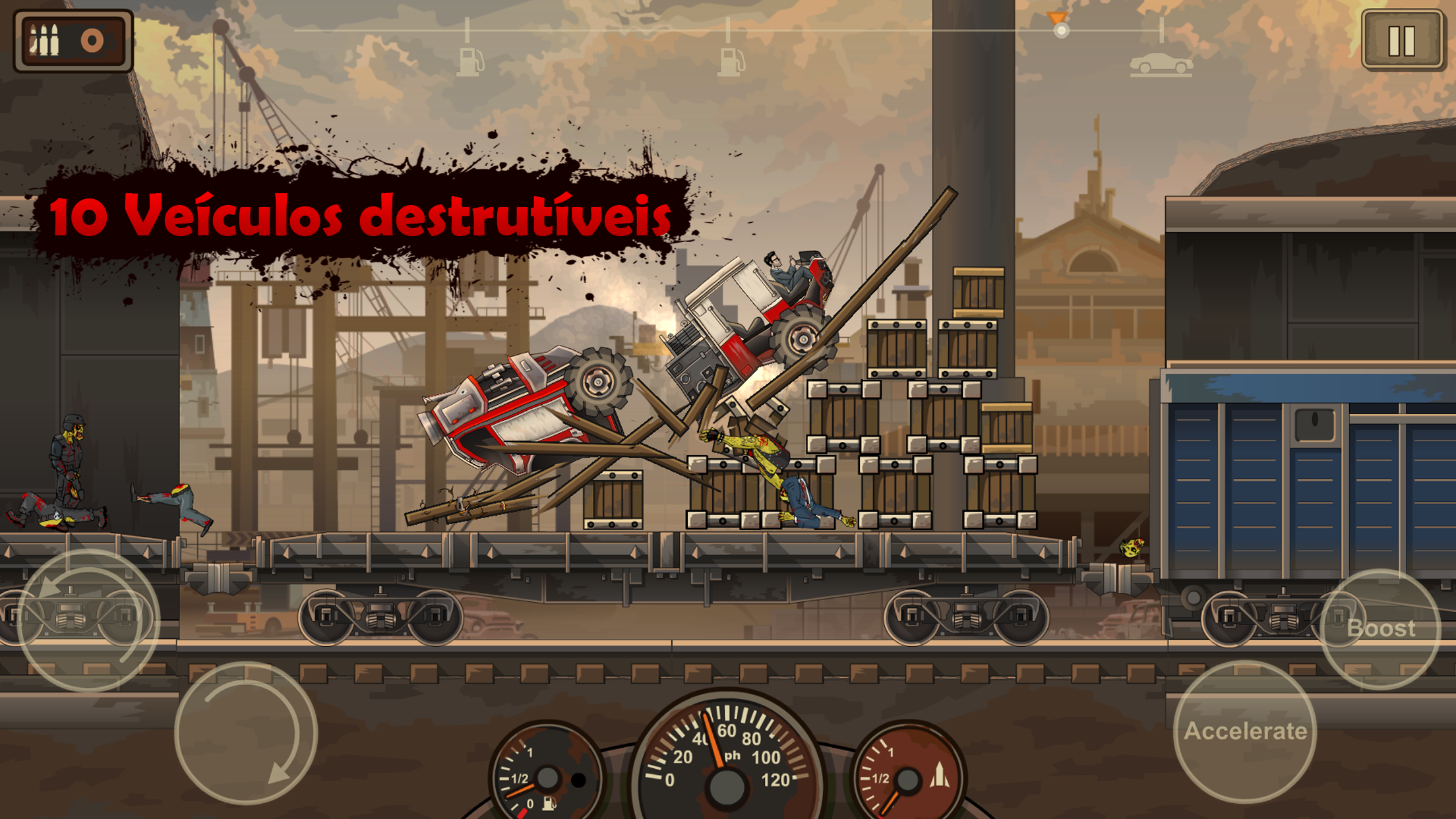 Captura de ecrã 3 da app Earn to Die 2