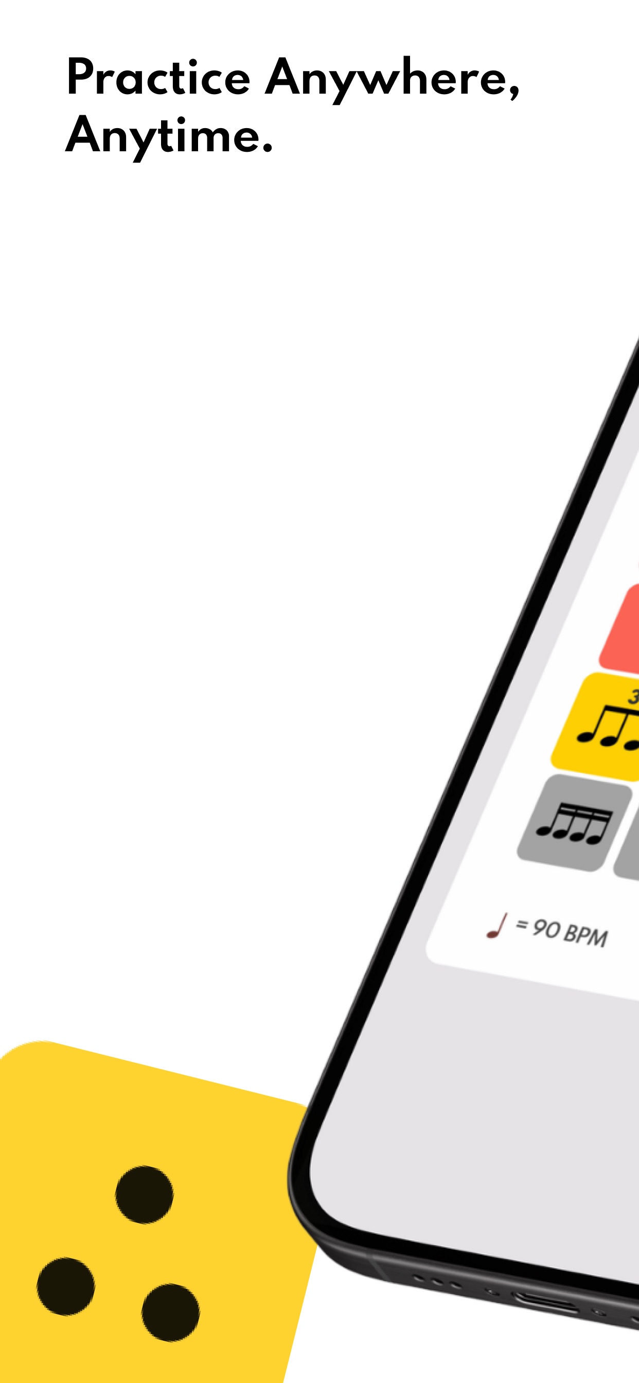 Captura de ecrã 4 da app Beat Blocks - Rhythm Practice