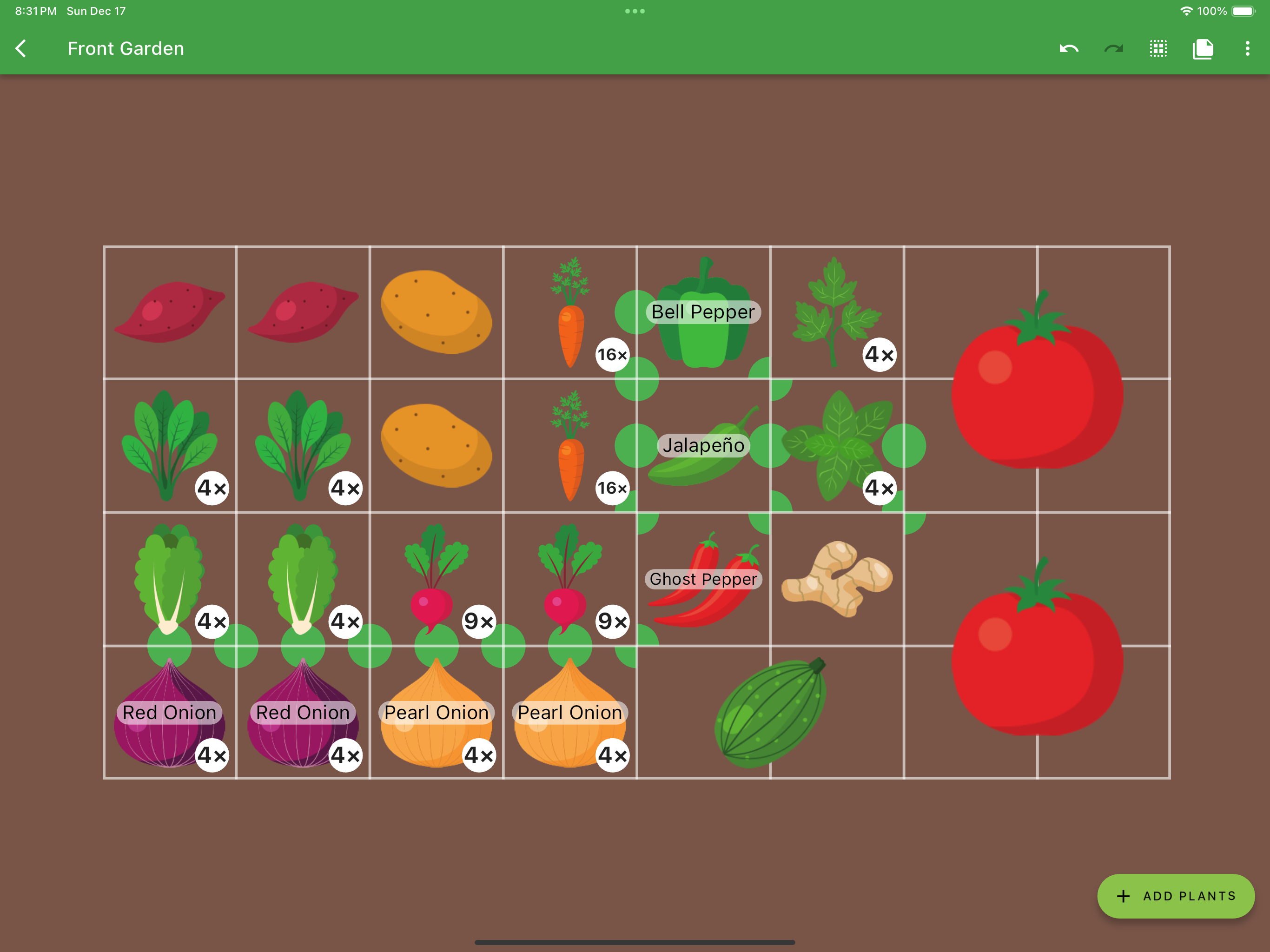 Captura de ecrã 4 da app Planter: Garden Planner