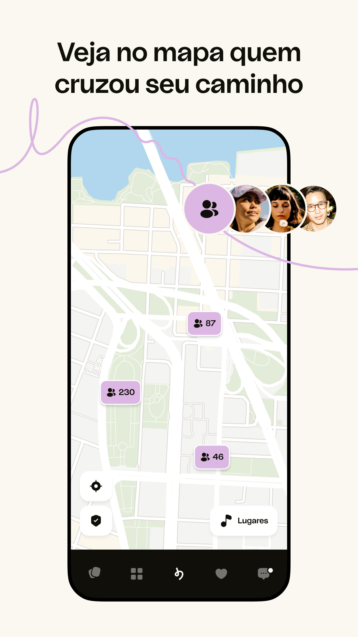 Captura de ecrã 4 da app happn — App de encontros