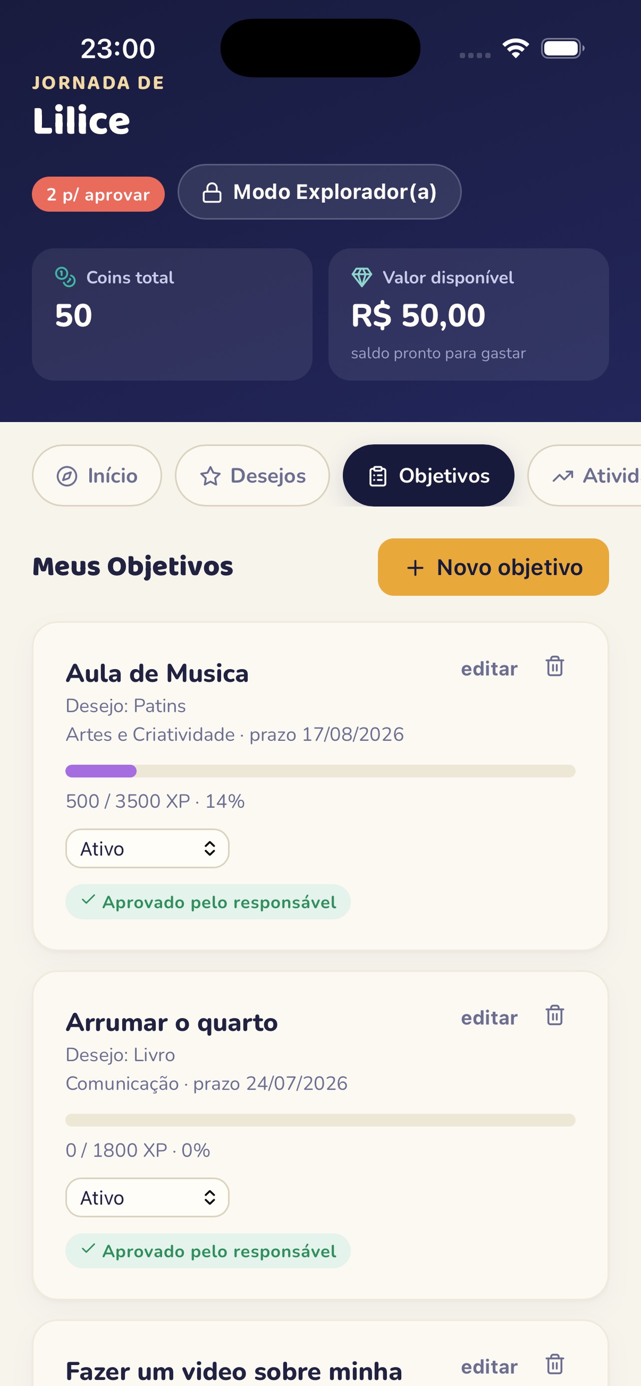 Captura de ecrã 4 da app Jornada de conhecimento