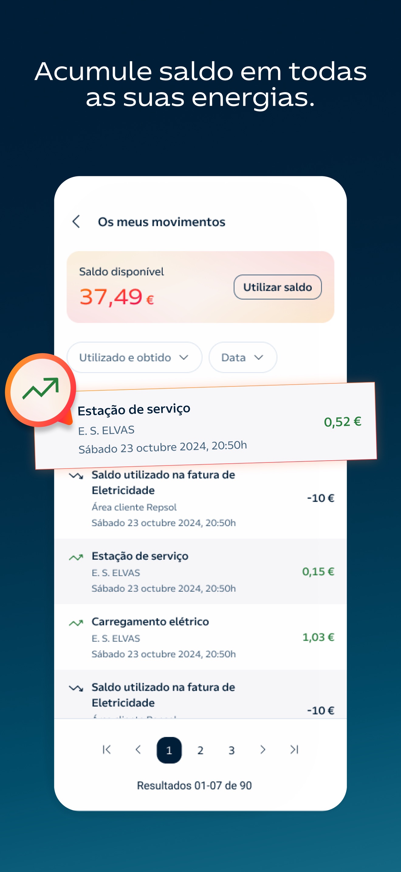 Captura de ecrã 3 da app My Repsol