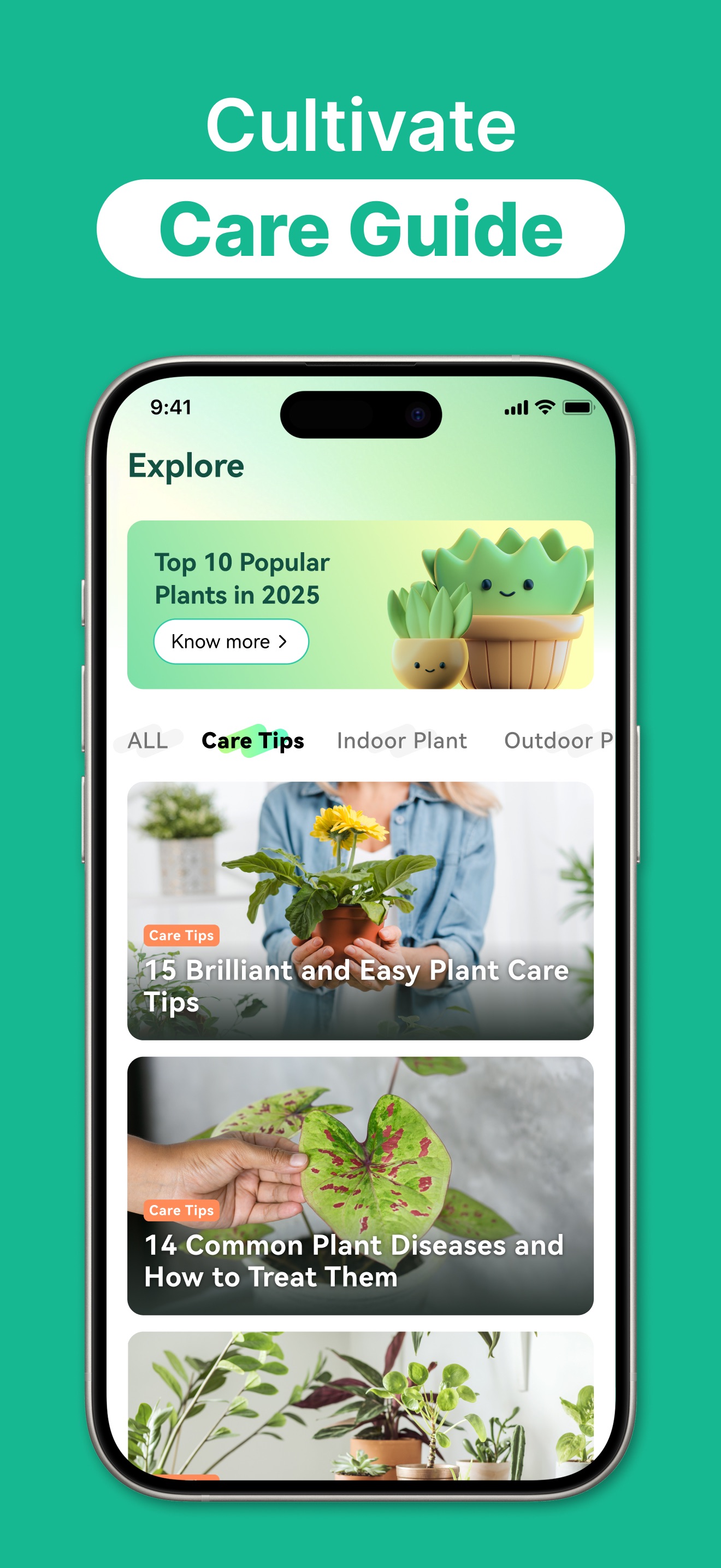 Captura de ecrã 4 da app AI Plant Identifier·Care Guide