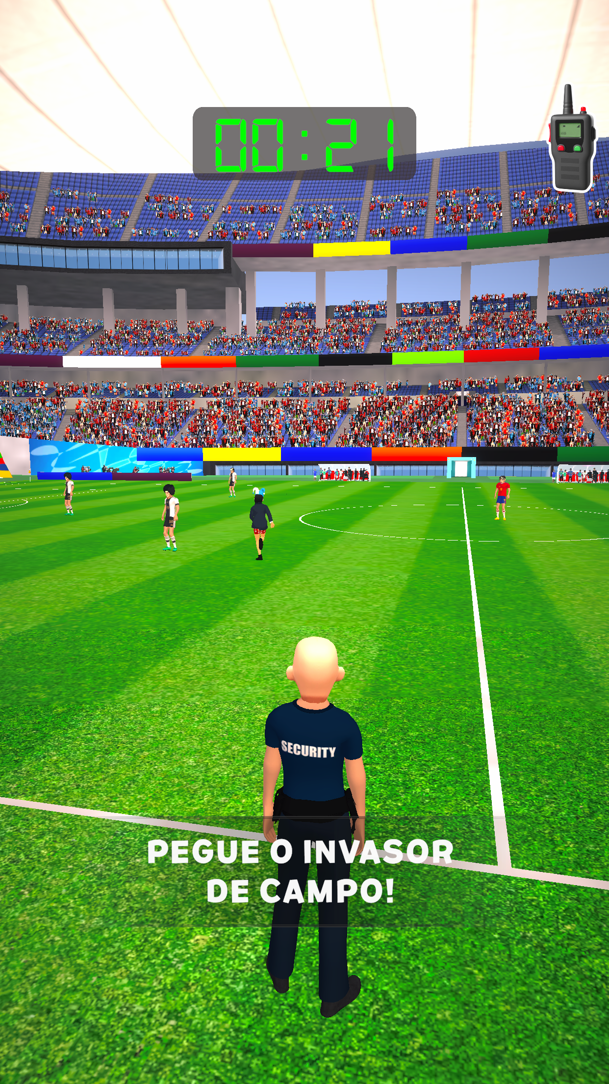 Captura de ecrã 1 da app Football Security Game 2026