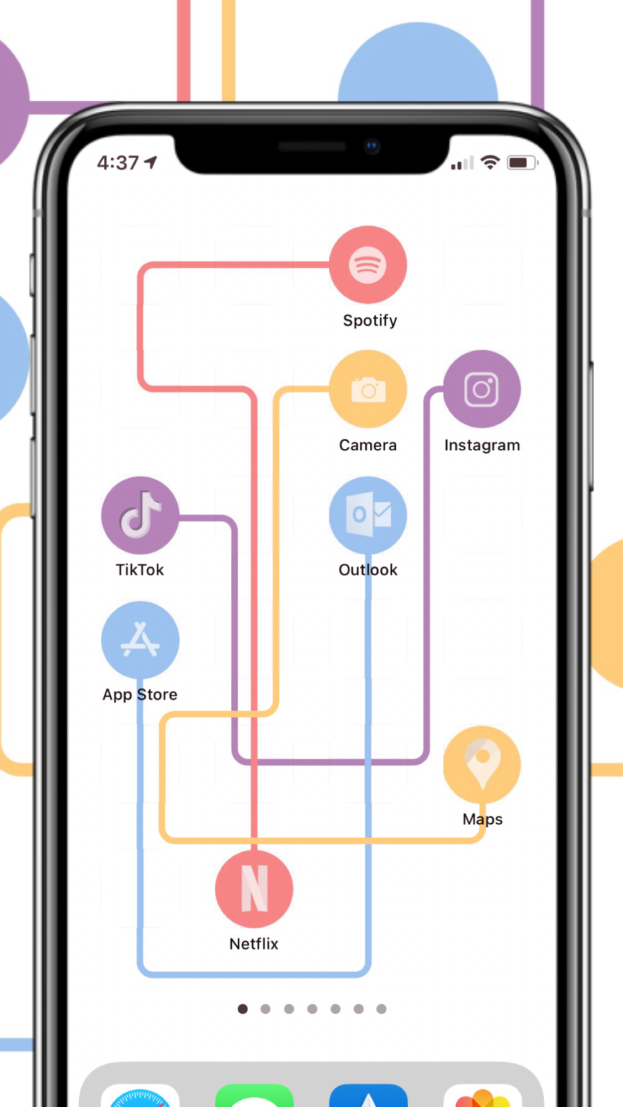 Captura de ecrã 1 da app Transparent App Icons
