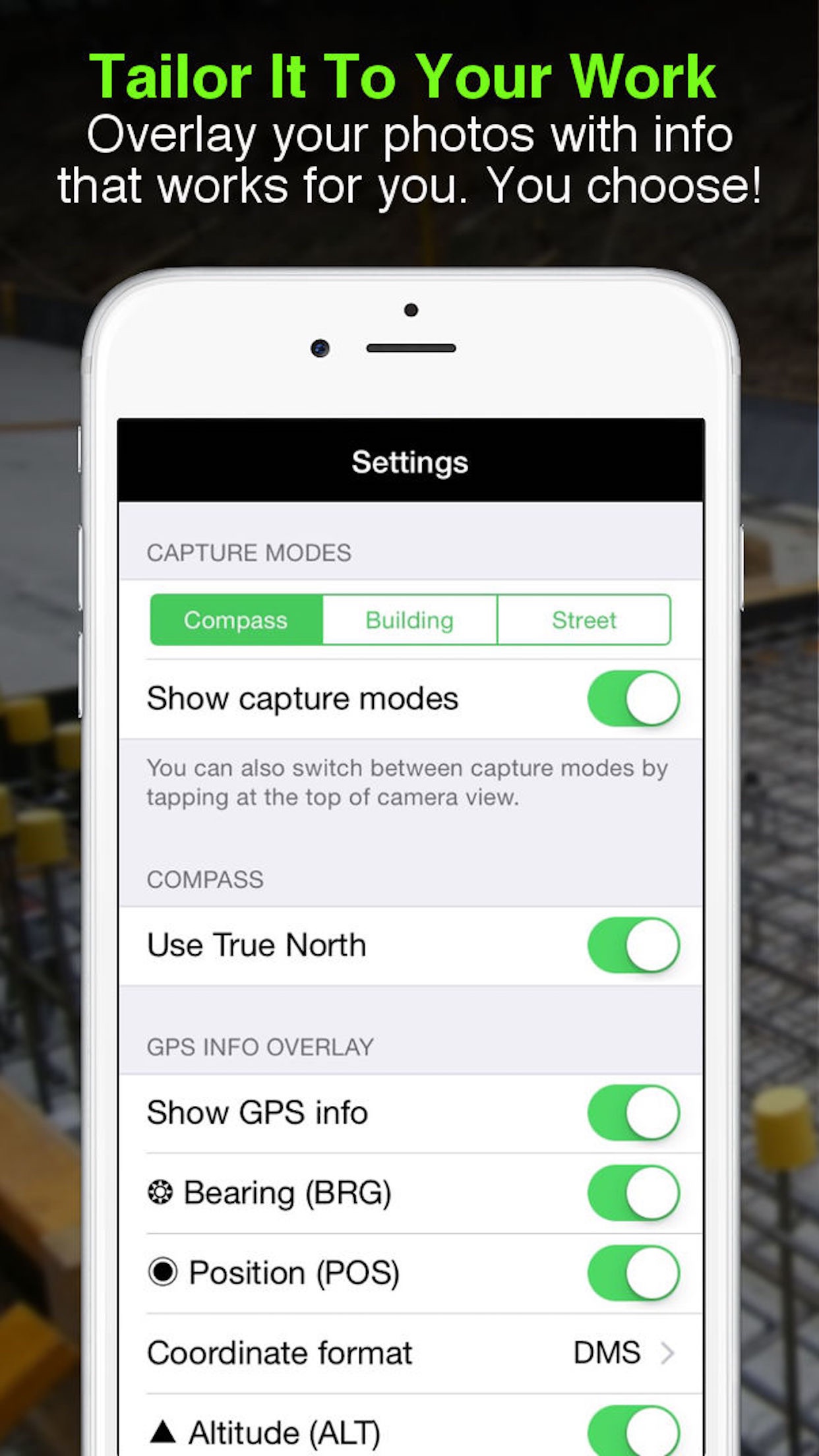 Captura de ecrã 3 da app Solocator - GPS Field Camera
