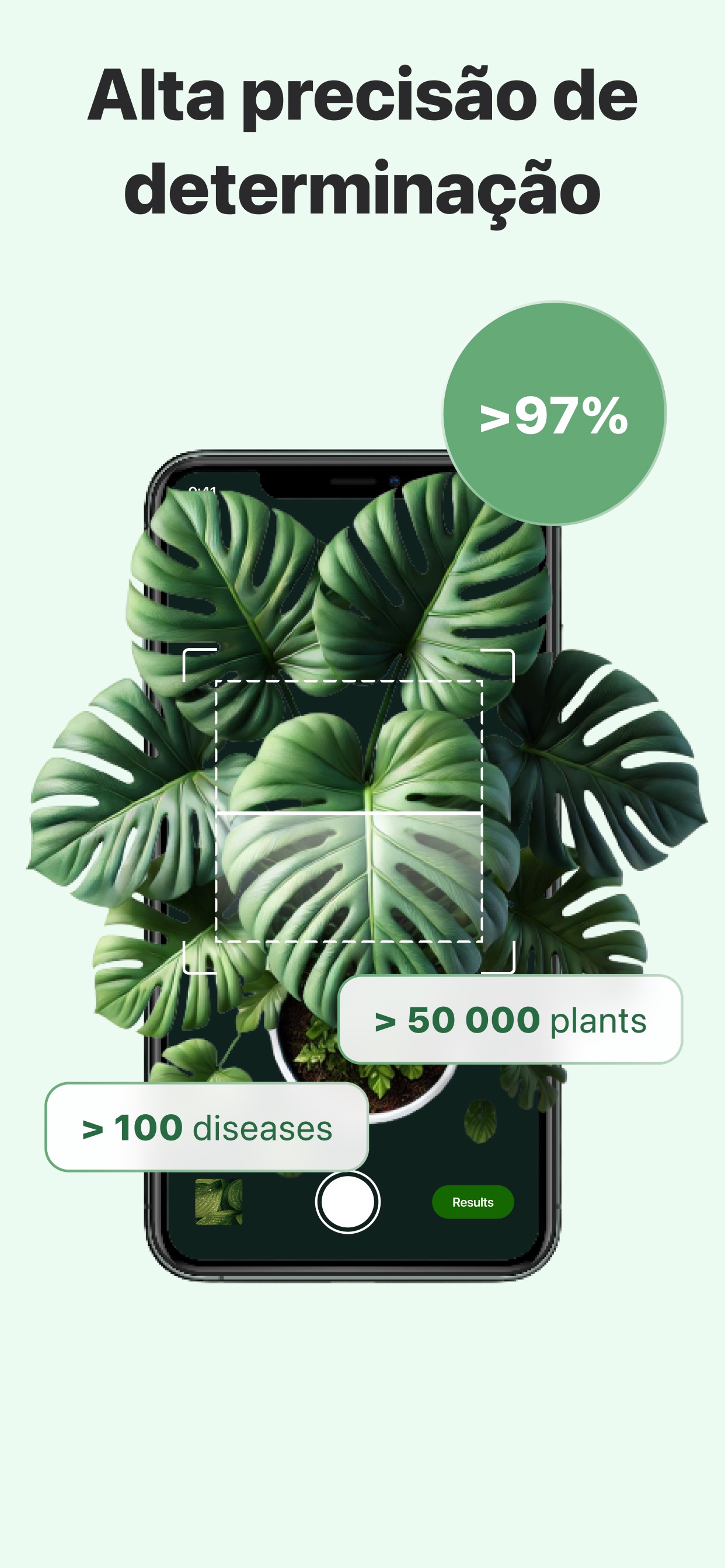 Captura de ecrã 2 da app Identificador de Plantas - PDI