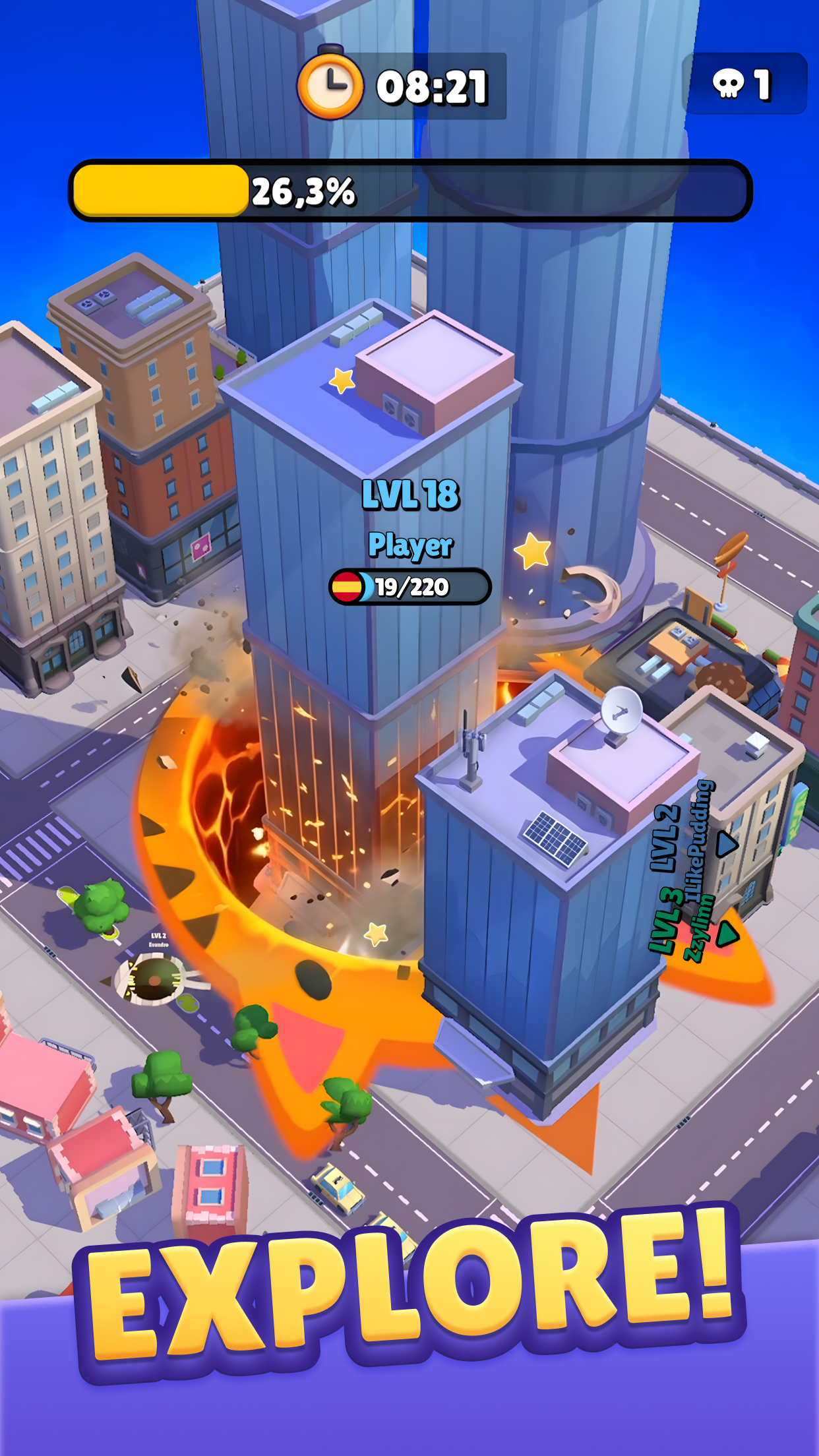 Captura de ecrã 4 da app Hole.io