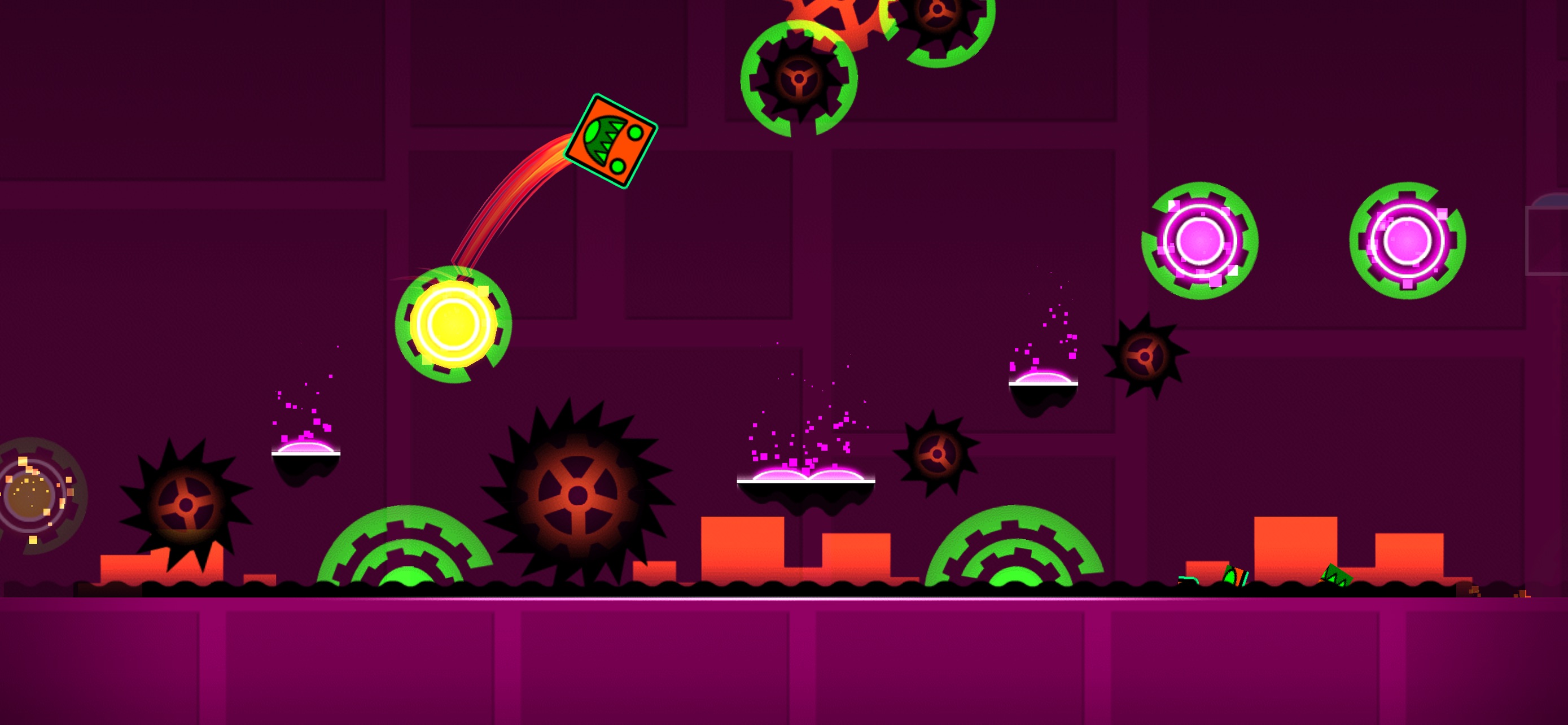Captura de ecrã 1 da app Geometry Dash Lite