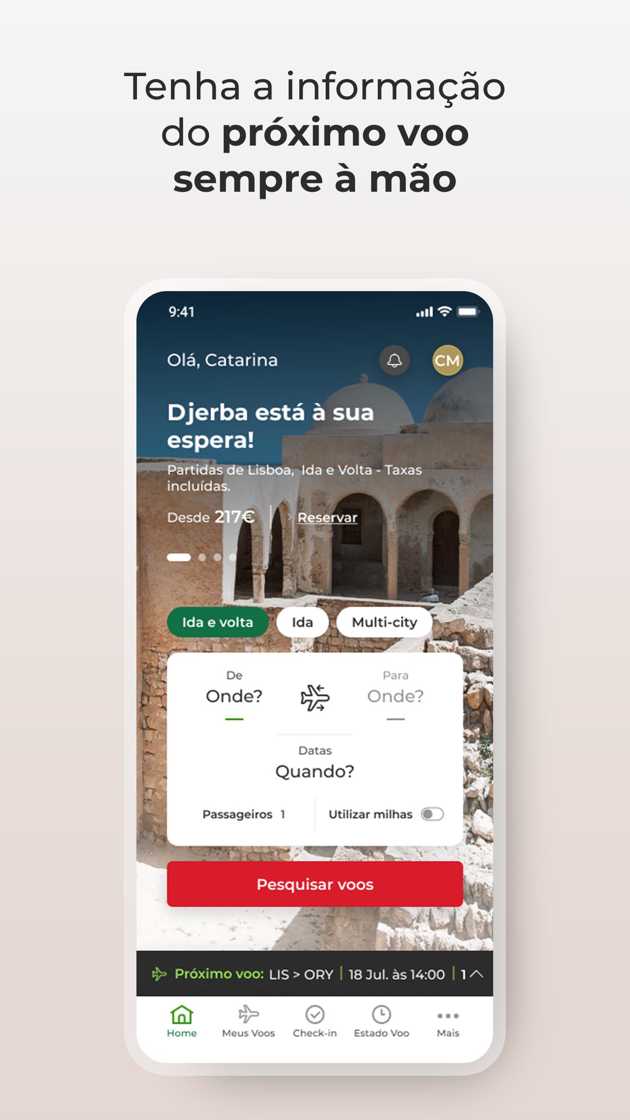 Captura de ecrã 4 da app TAP Air Portugal