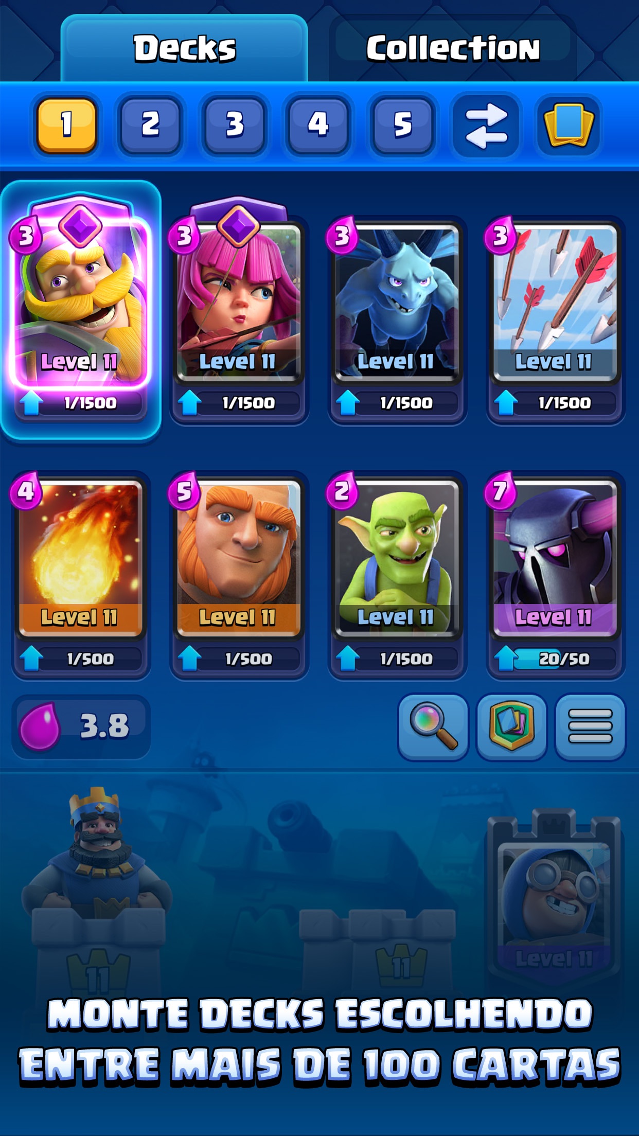Captura de ecrã 2 da app Clash Royale