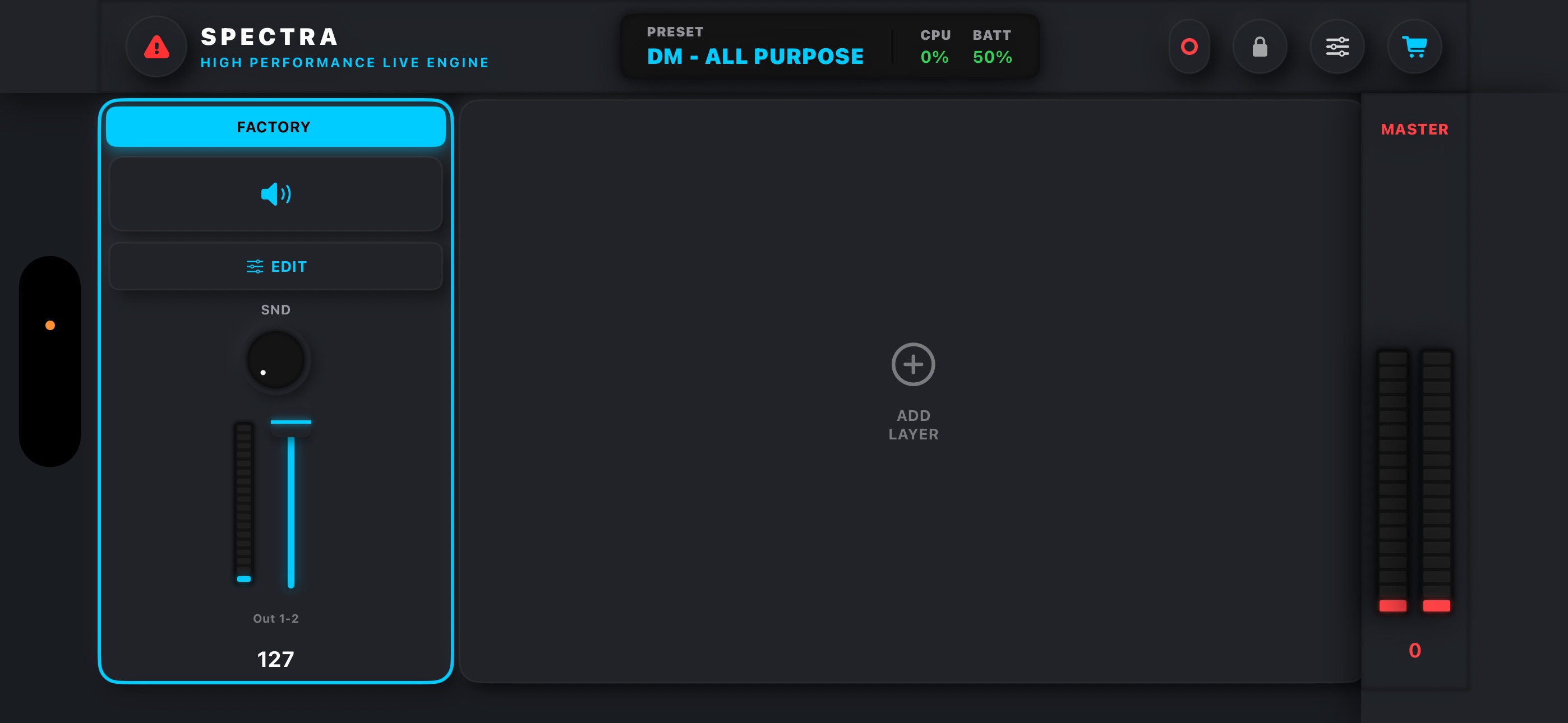 Captura de ecrã 1 da app Spectra - SFZ Player