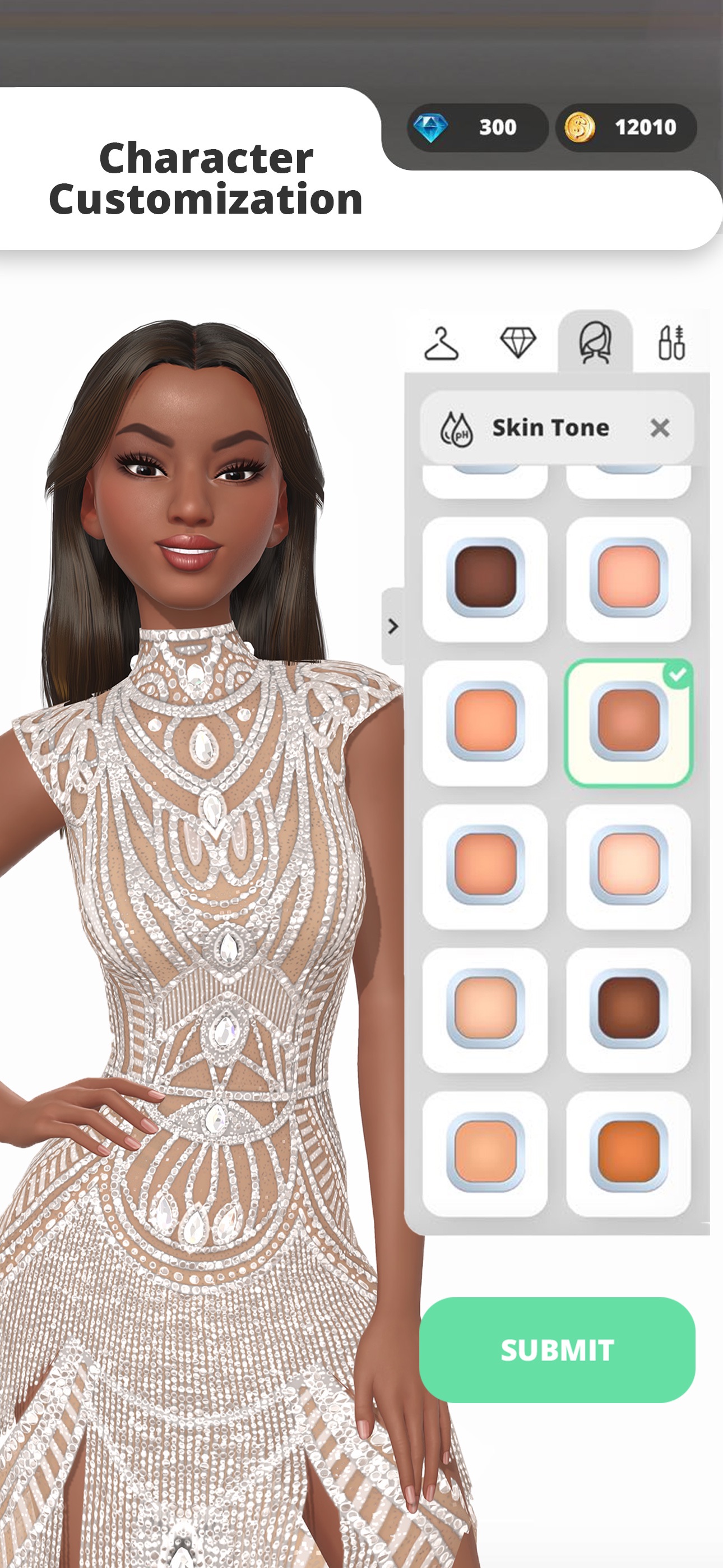 Captura de ecrã 4 da app Glow Fashion Idol
