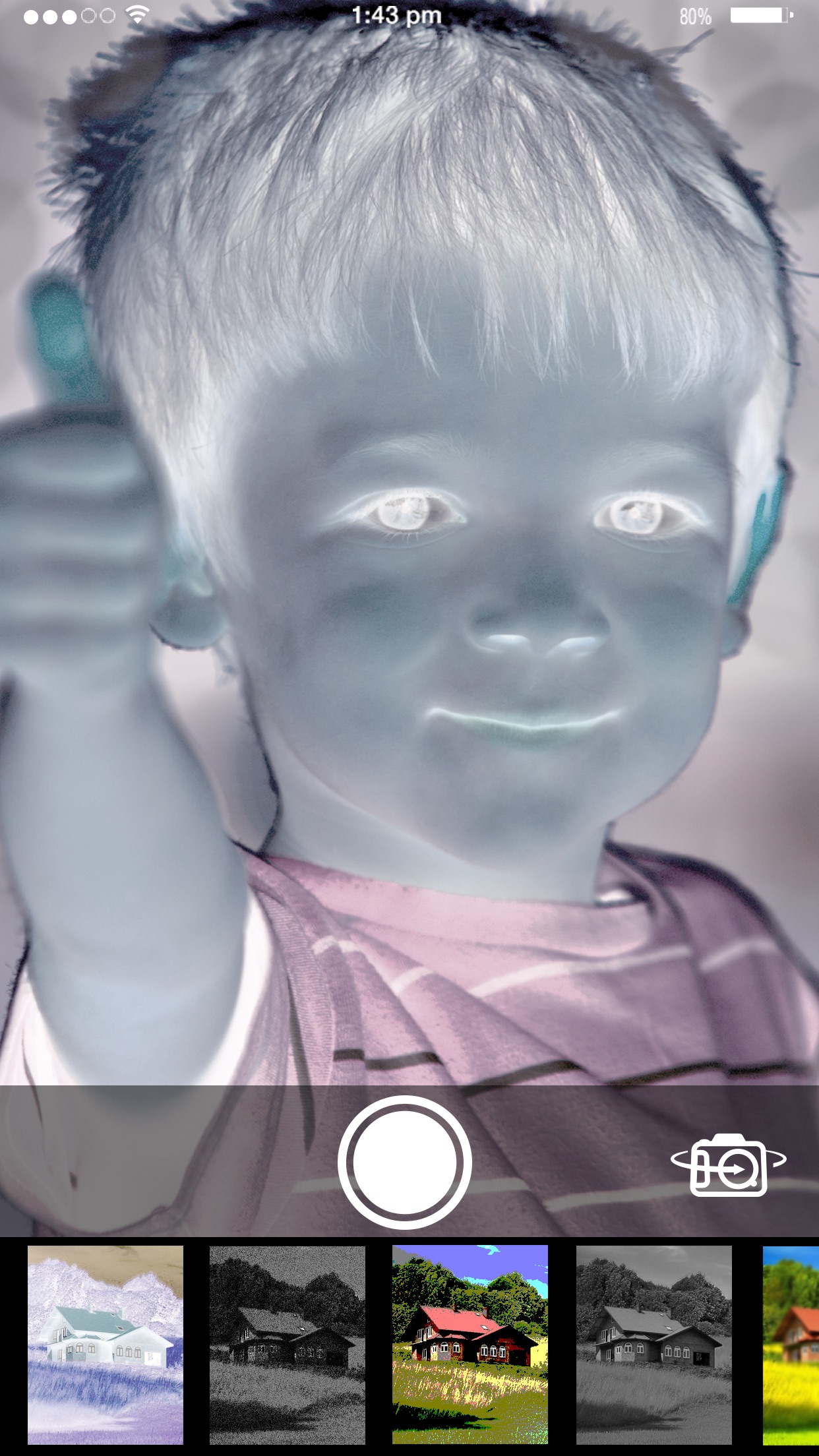 Captura de ecrã 2 da app X-Ray Camera- X Ray Vision sca