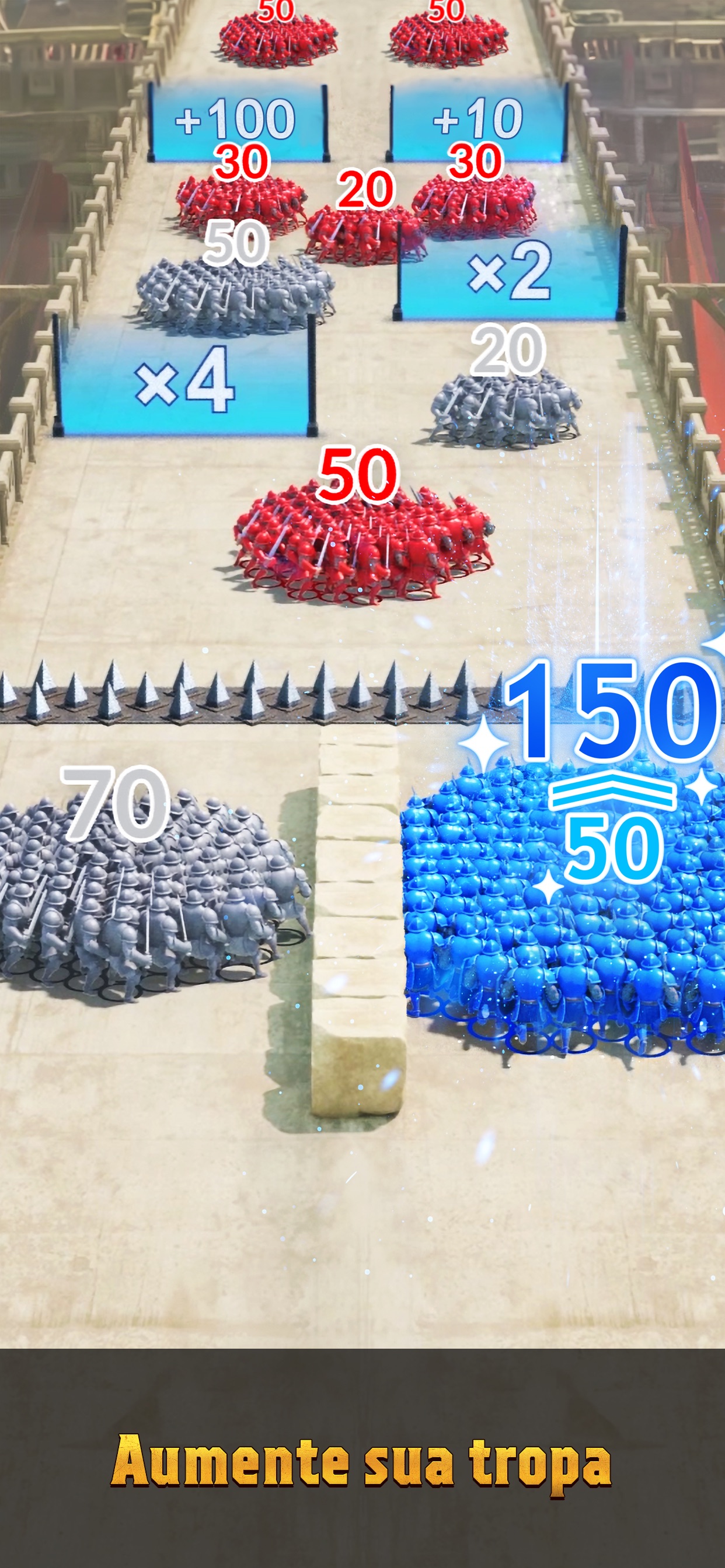 Captura de ecrã 2 da app Total Battle: Clash of Legends