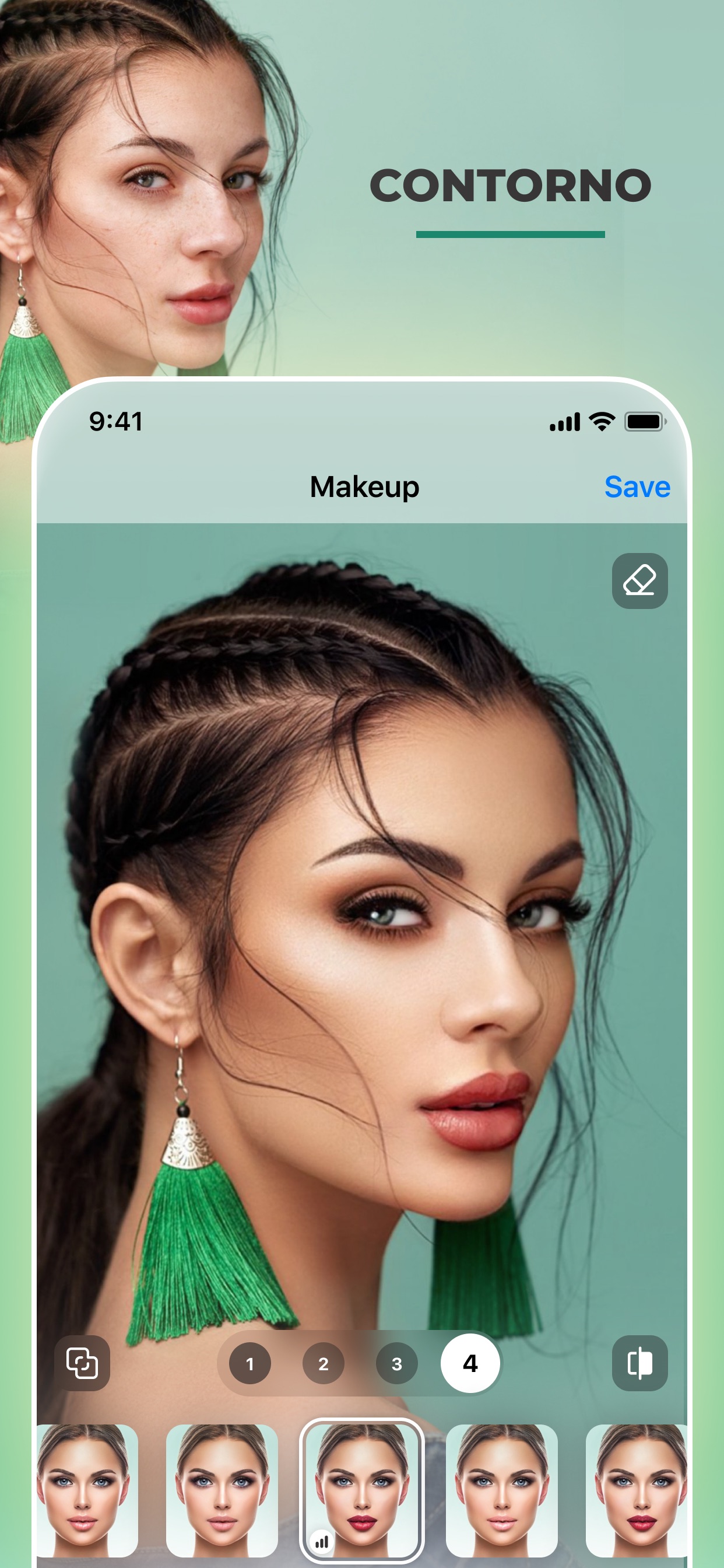 Captura de ecrã 3 da app FaceApp: Editor de Rostos