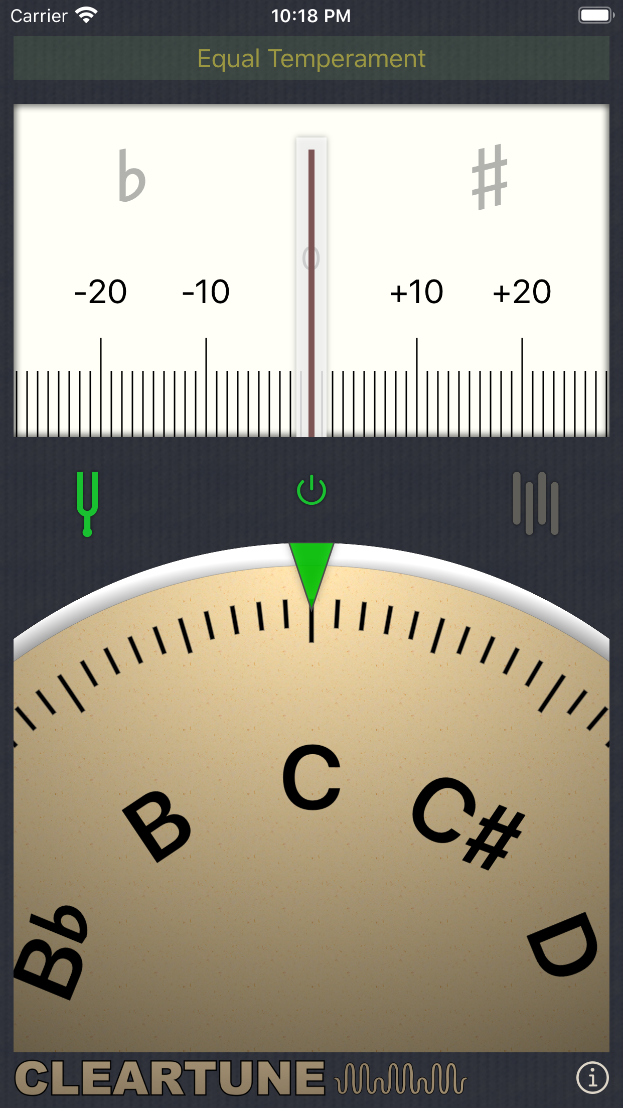 Captura de ecrã 1 da app Cleartune