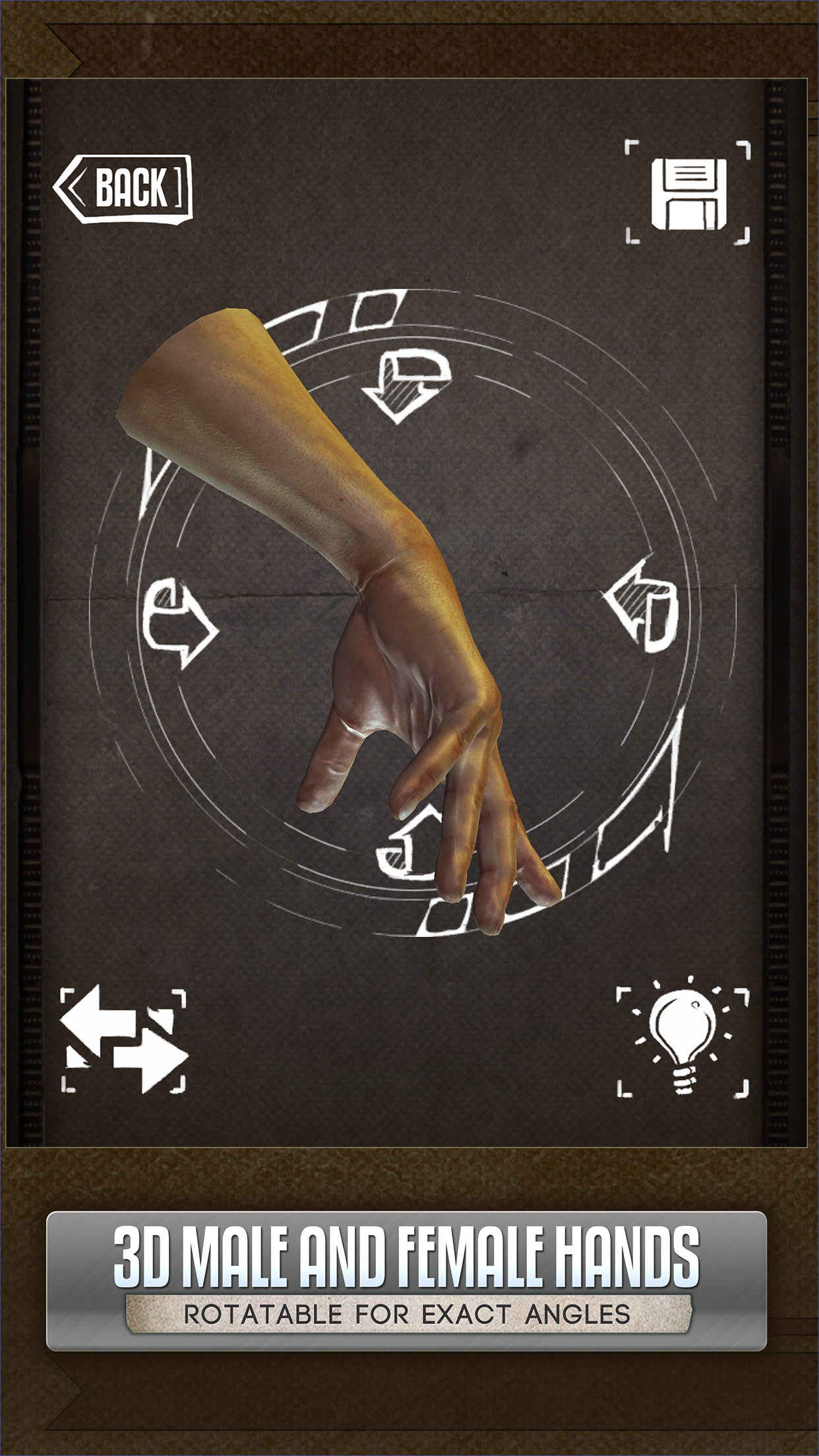 Captura de ecrã 1 da app Handy Art Reference Tool