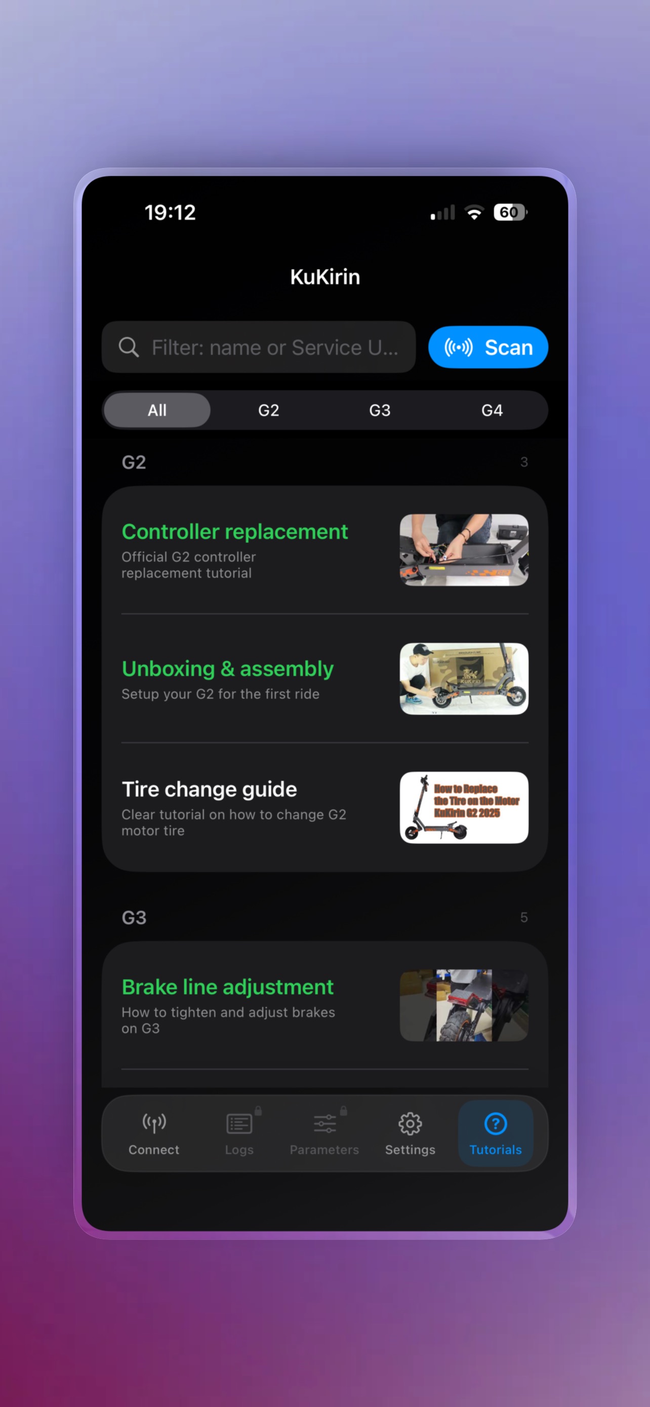 Captura de ecrã 3 da app Manager for KuKirin