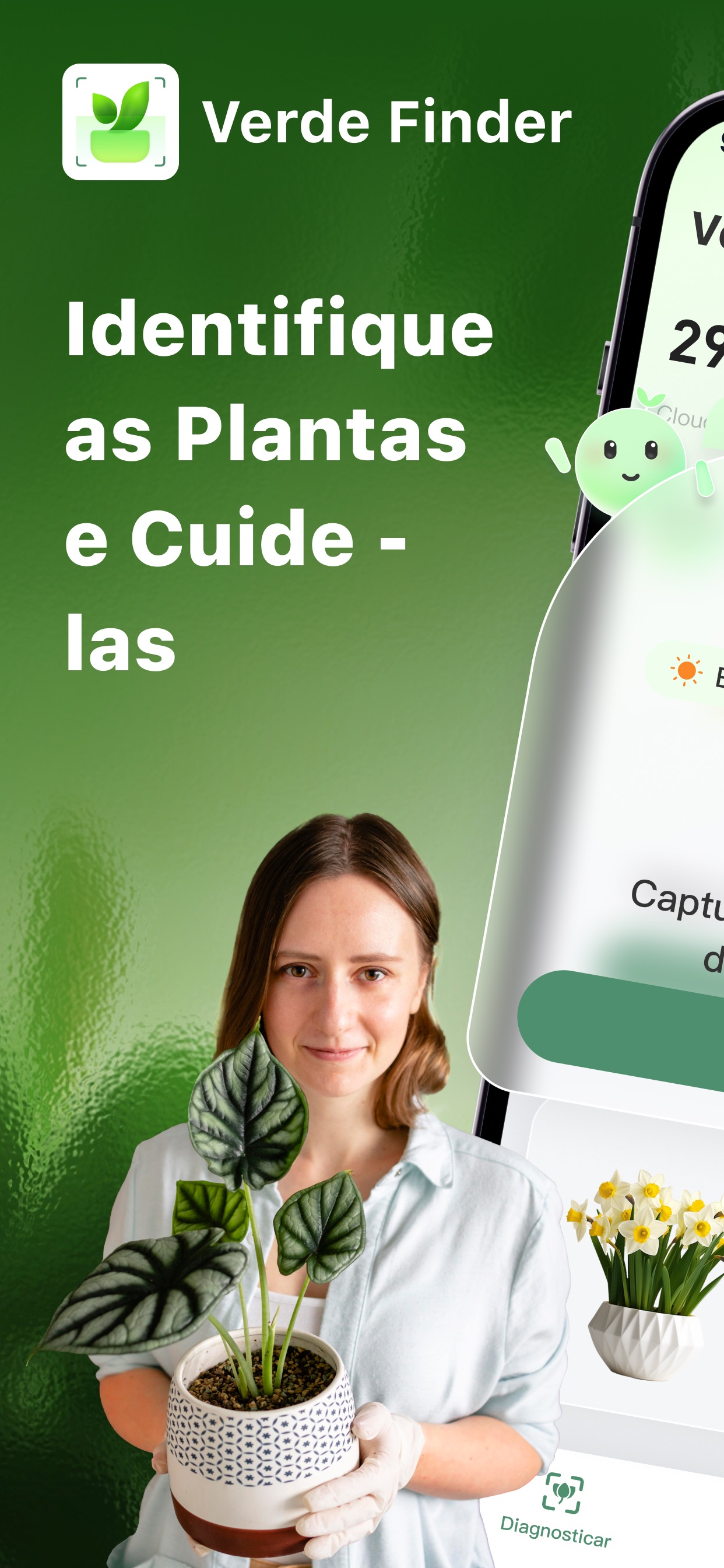 Captura de ecrã 1 da app Verde Finder:Plant Identifier