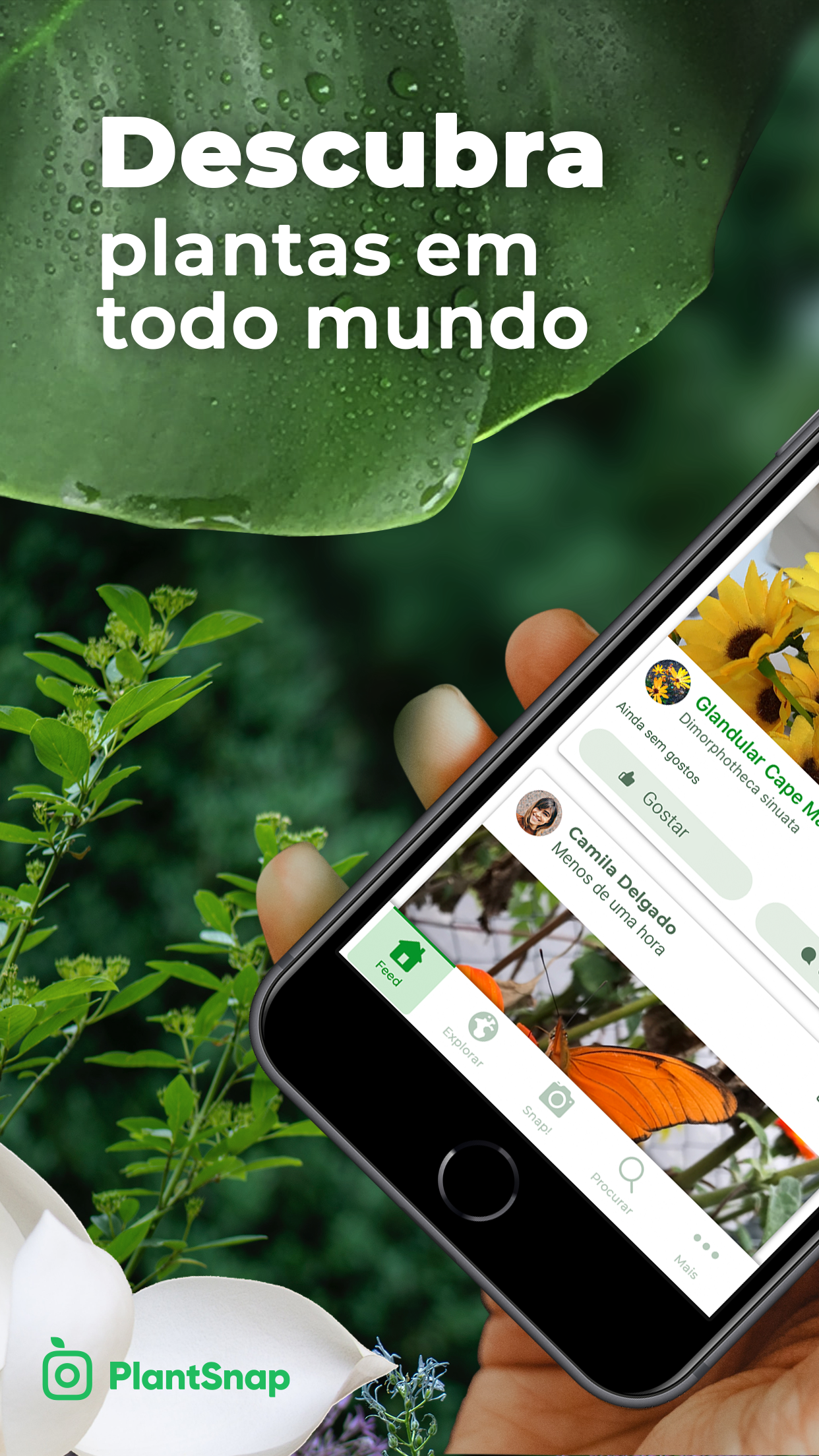 Captura de ecrã 1 da app PlantSnap Pro: Identify Plants
