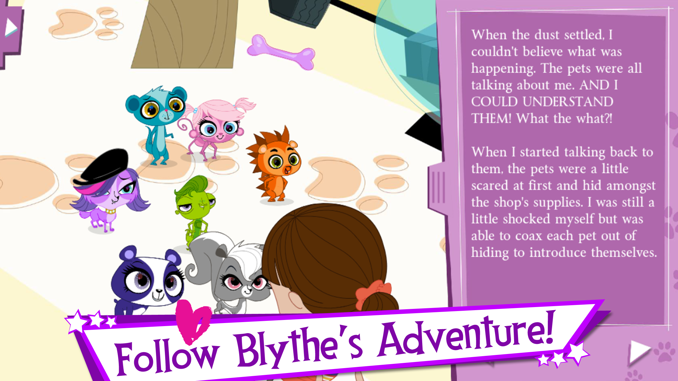 Captura de ecrã 3 da app Littlest Pet Shop: Estilo Pet