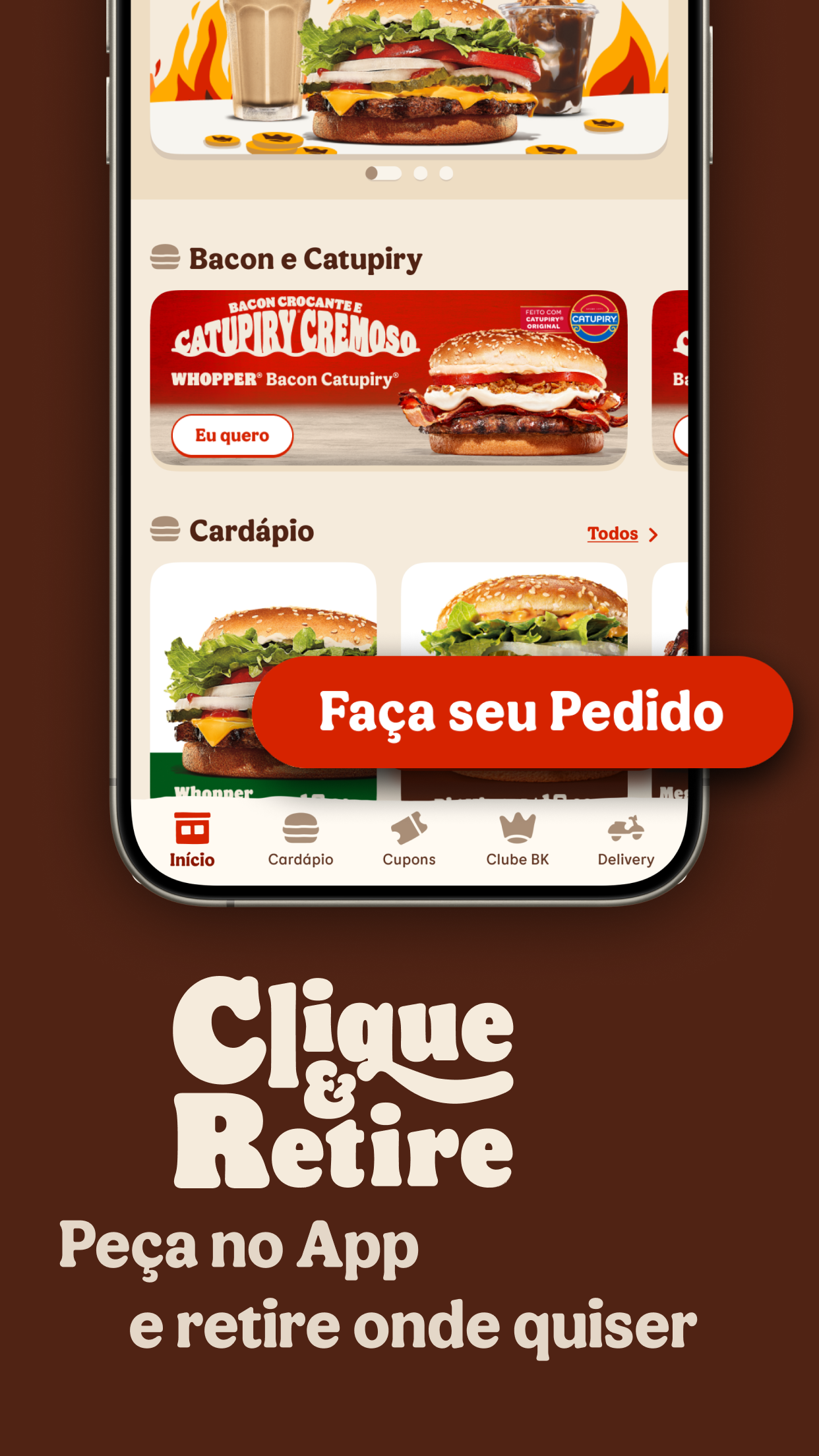 Captura de ecrã 2 da app Burger King Brasil