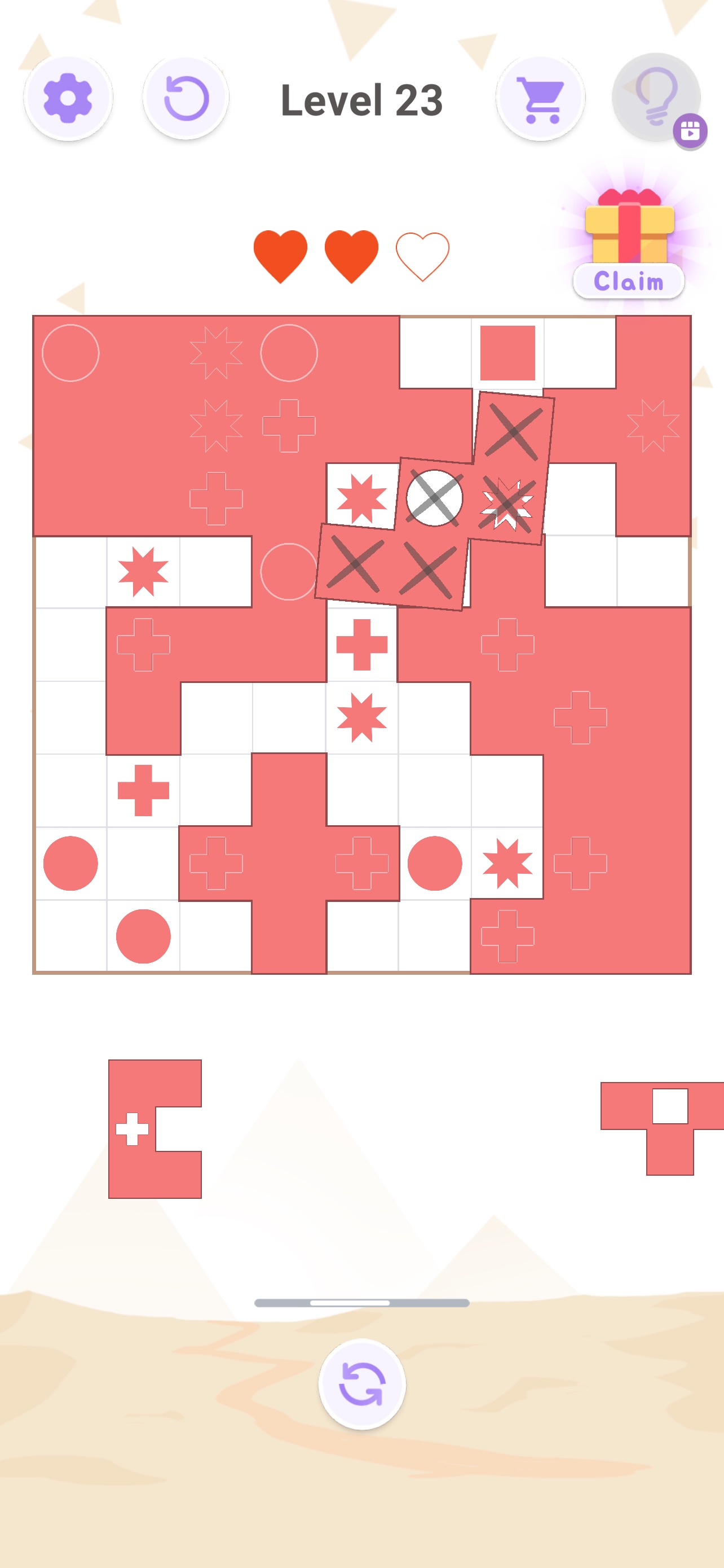 Captura de ecrã 4 da app Fit It Piece Puzzle