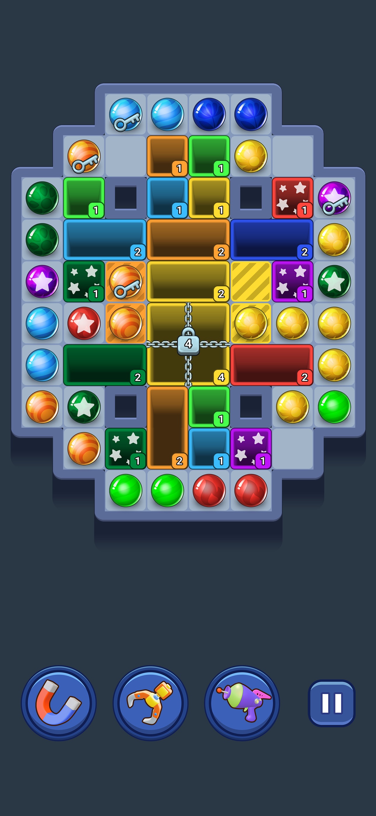 Captura de ecrã 3 da app Drop Escape : Block Puzzle