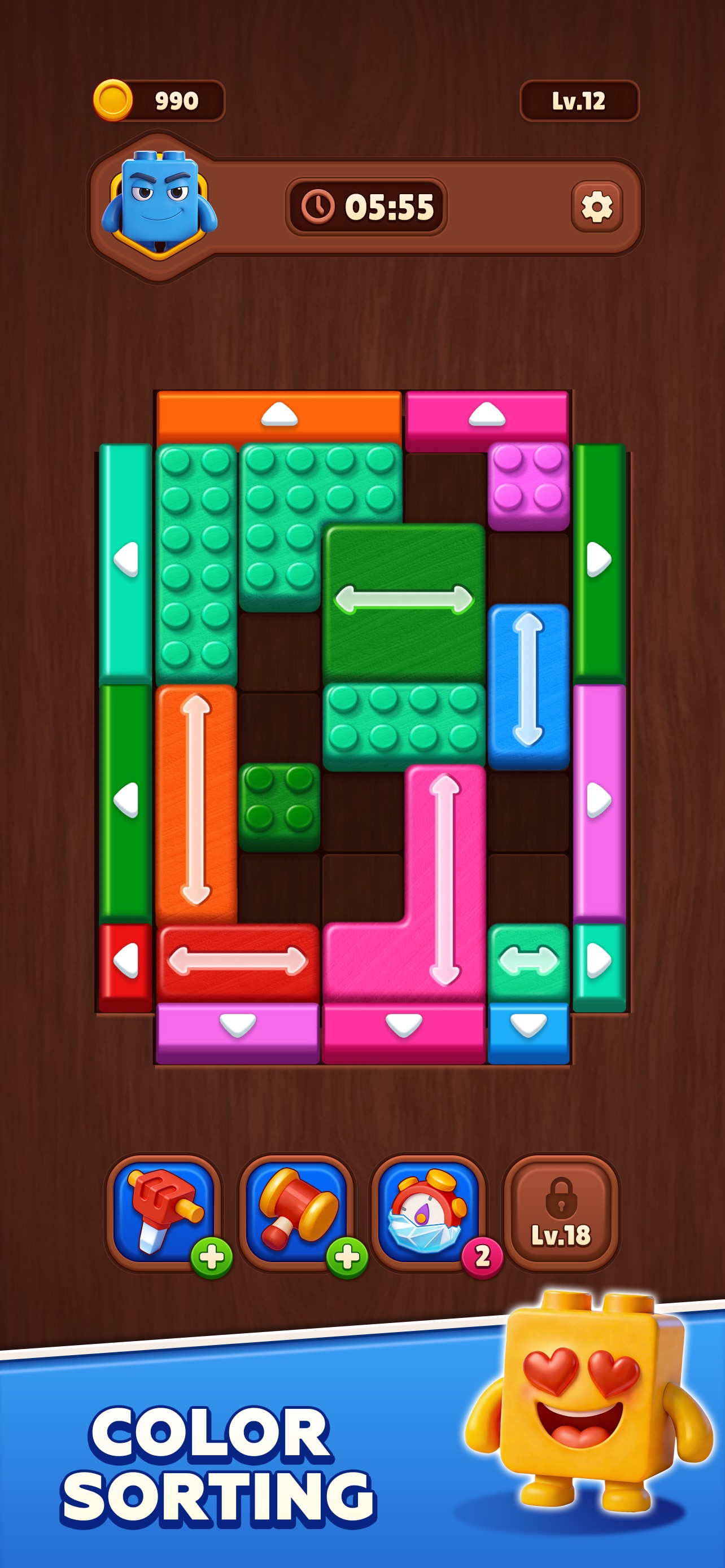 Captura de ecrã 1 da app Screw Block Escape