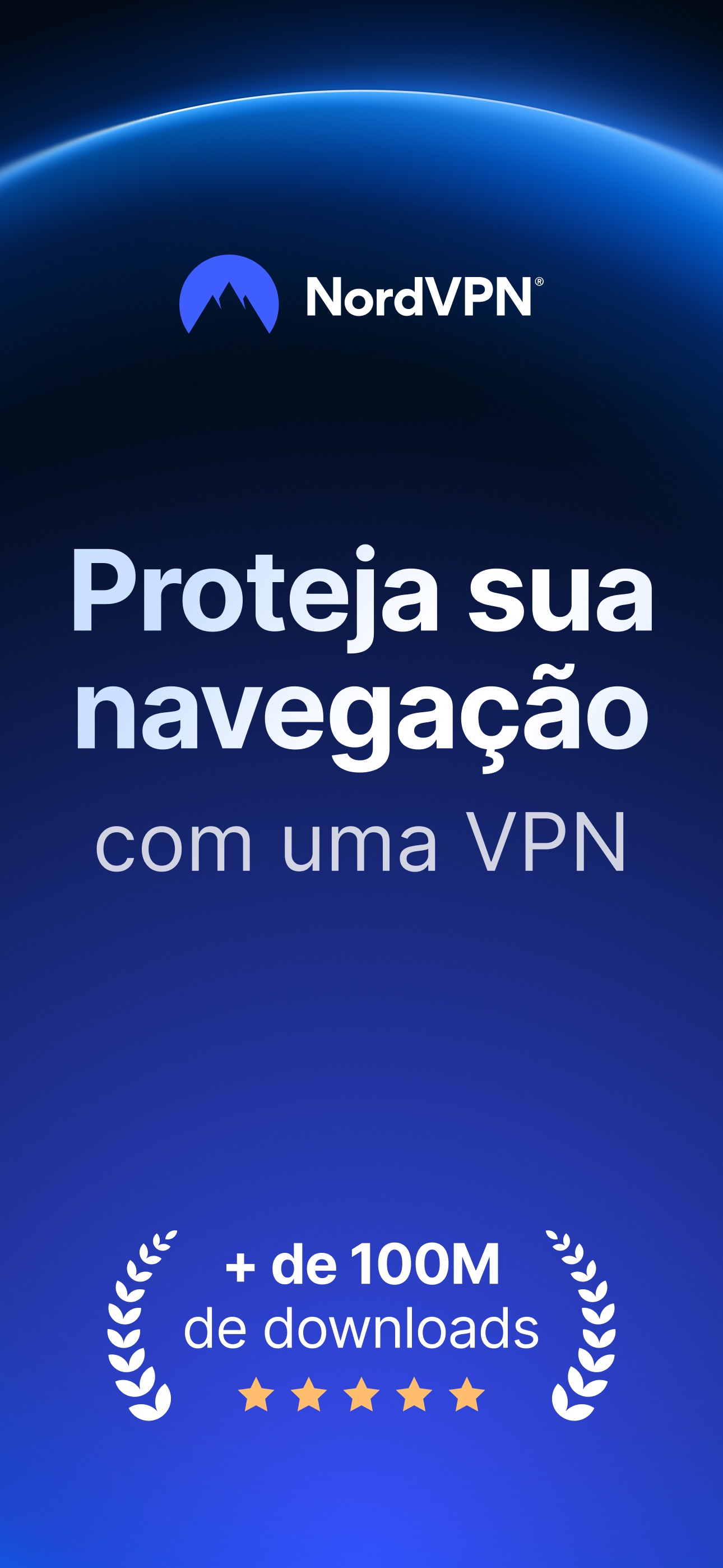 Captura de ecrã 1 da app VPN rápida e ilimitada NordVPN