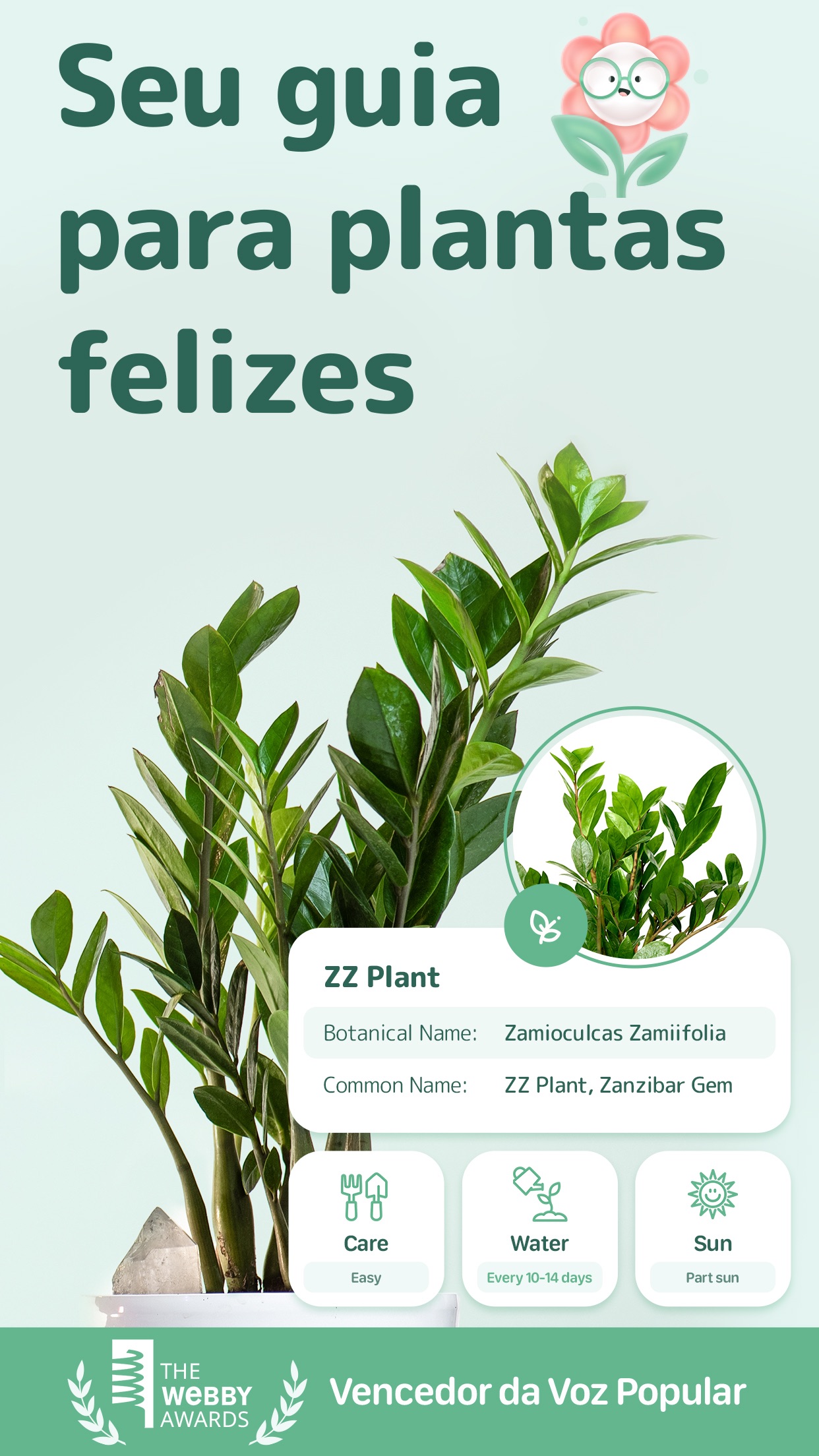 Captura de ecrã 1 da app Blossom - Reconhece Plantas