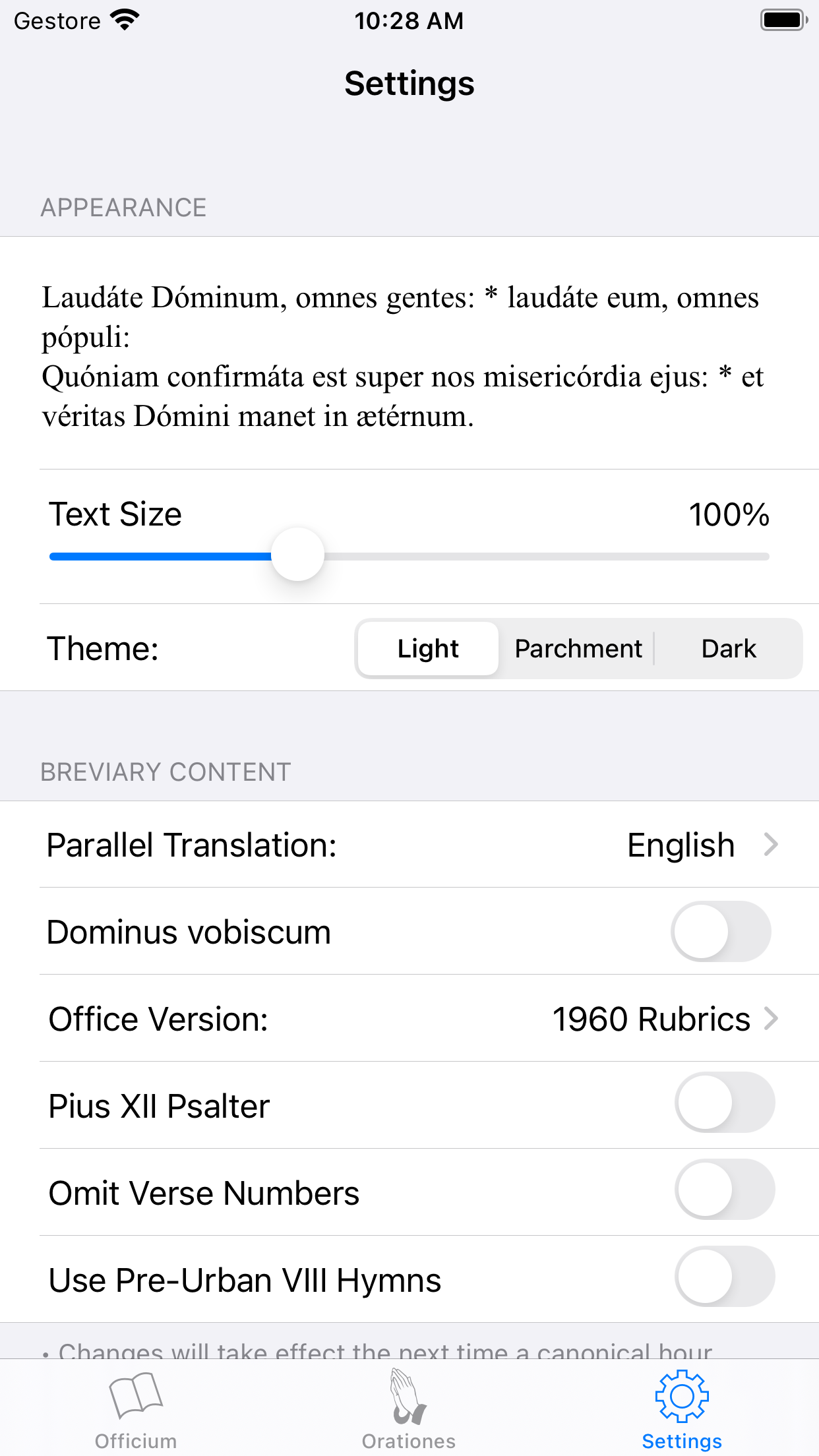 Breviarium Meum screenshot 4