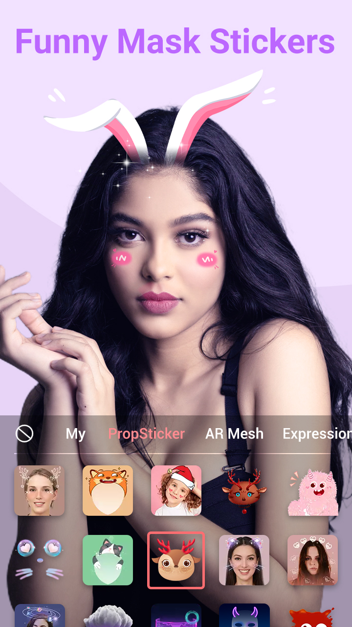 Captura de ecrã 4 da app Beauty Camera - Selfie,Adesivo