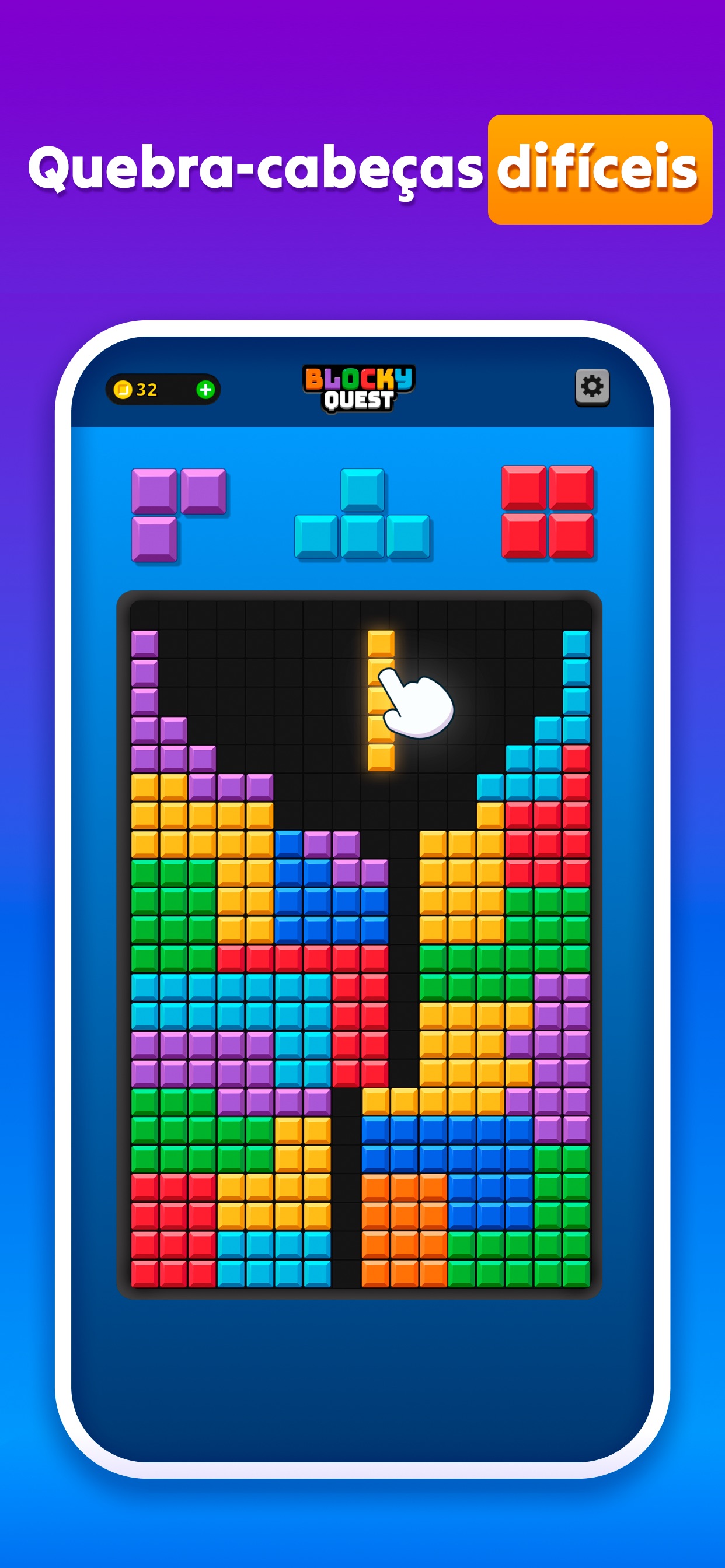 Captura de ecrã 4 da app Blocky Quest