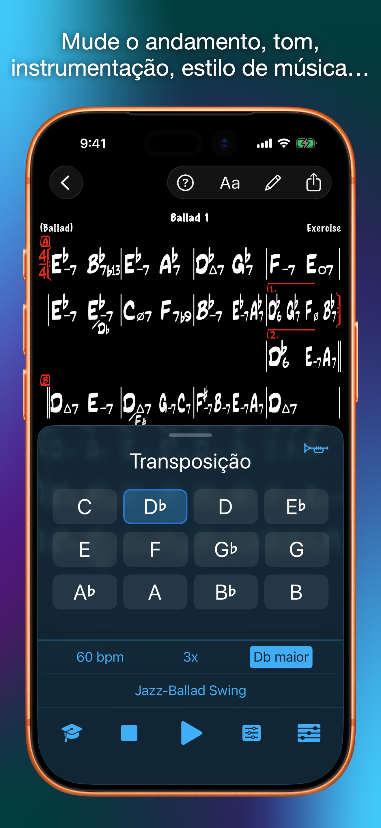 Captura de ecrã 2 da app iReal Pro