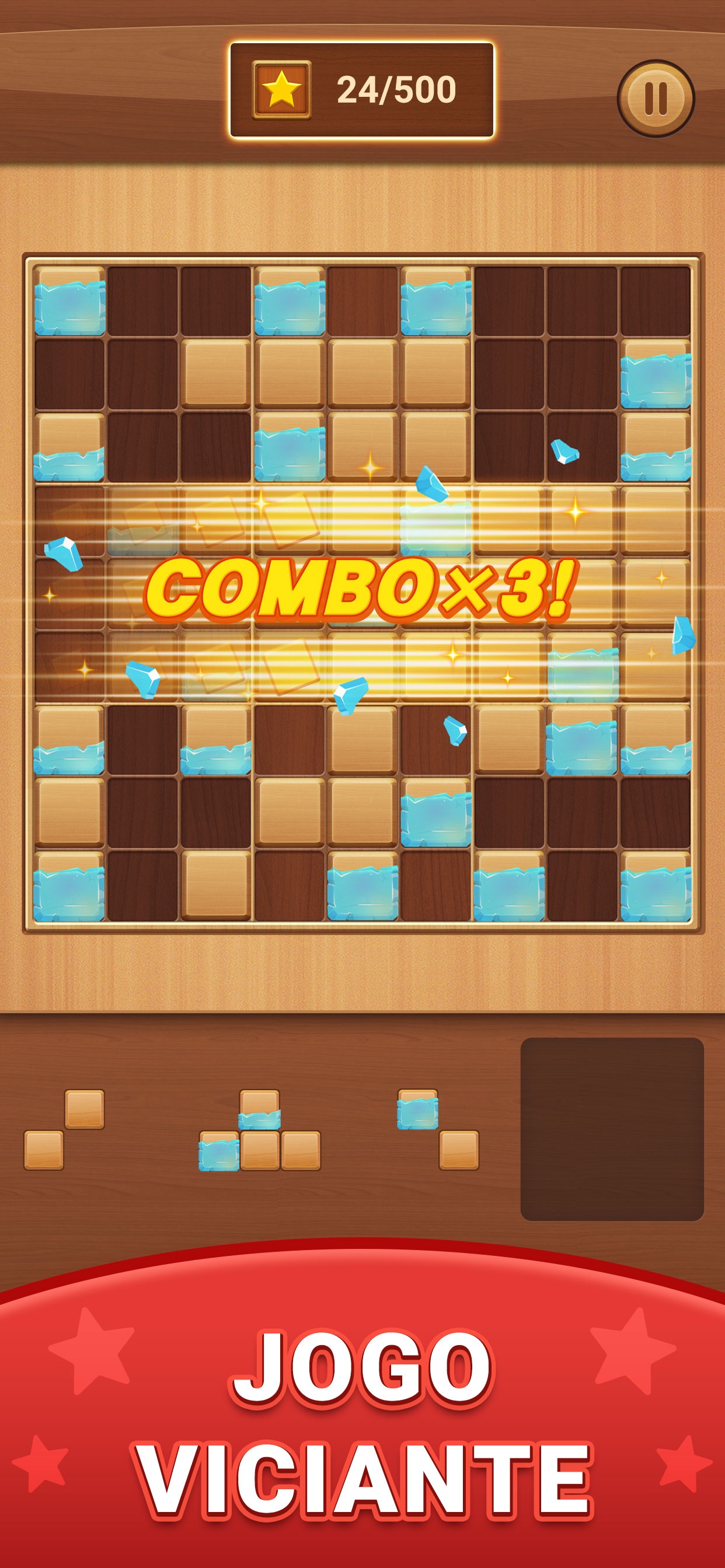 Captura de ecrã 4 da app Block Puzzle - Daily