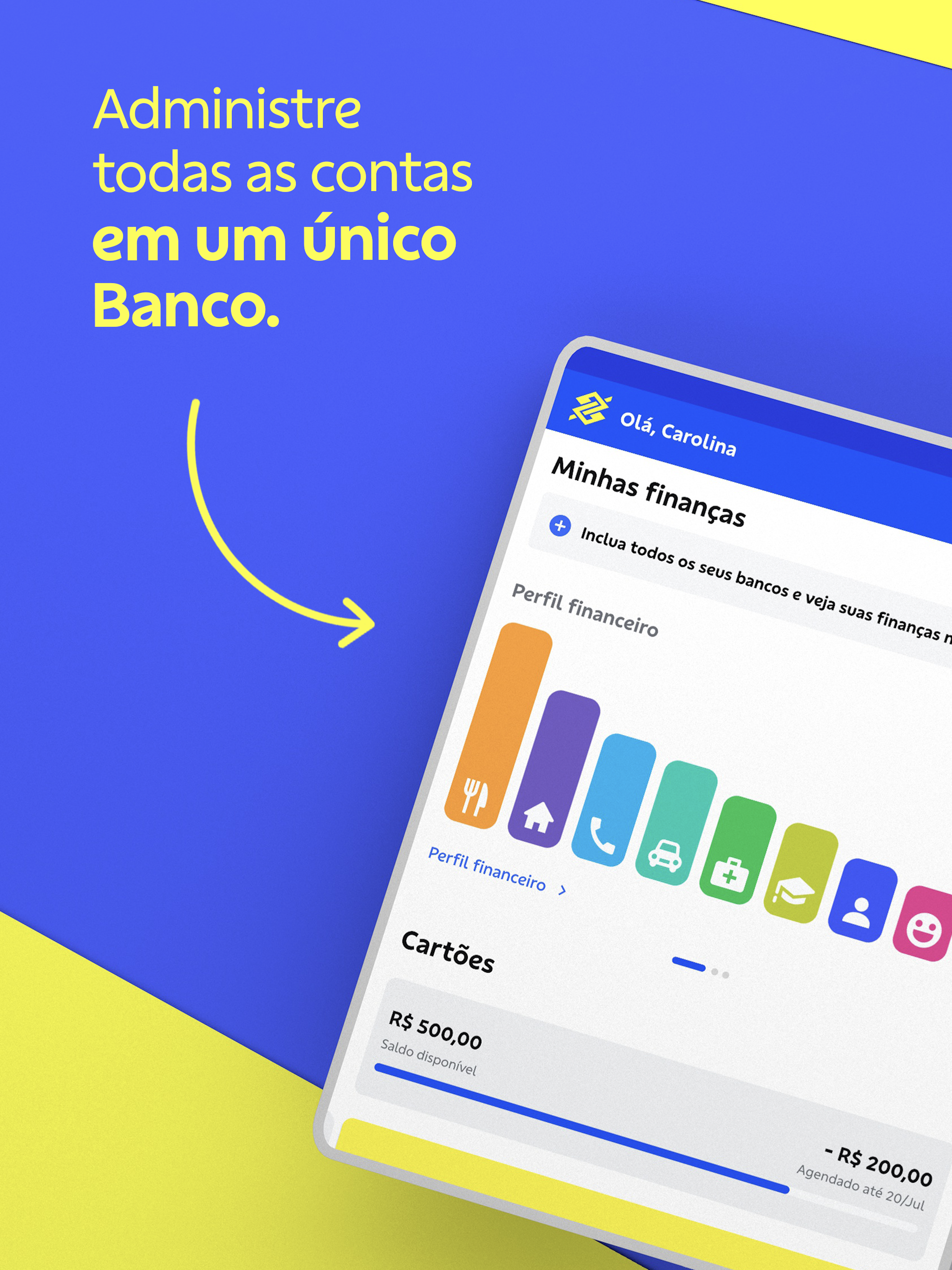 Captura de ecrã 3 da app BB: Banco, Cartão, Crédito