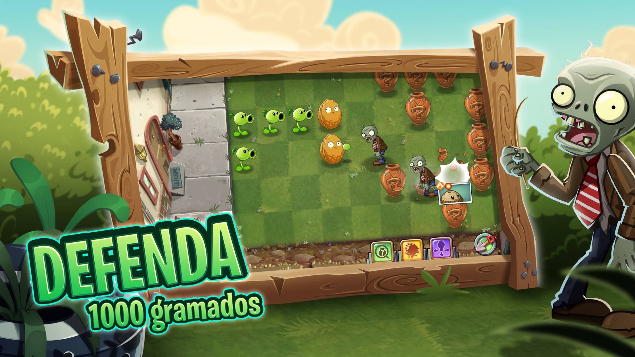 Captura de ecrã 3 da app Plants vs. Zombies™ 2