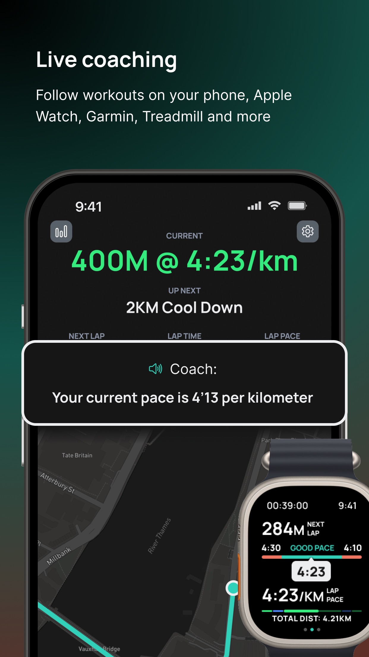 Captura de ecrã 2 da app Runna: Treinador de Corrida