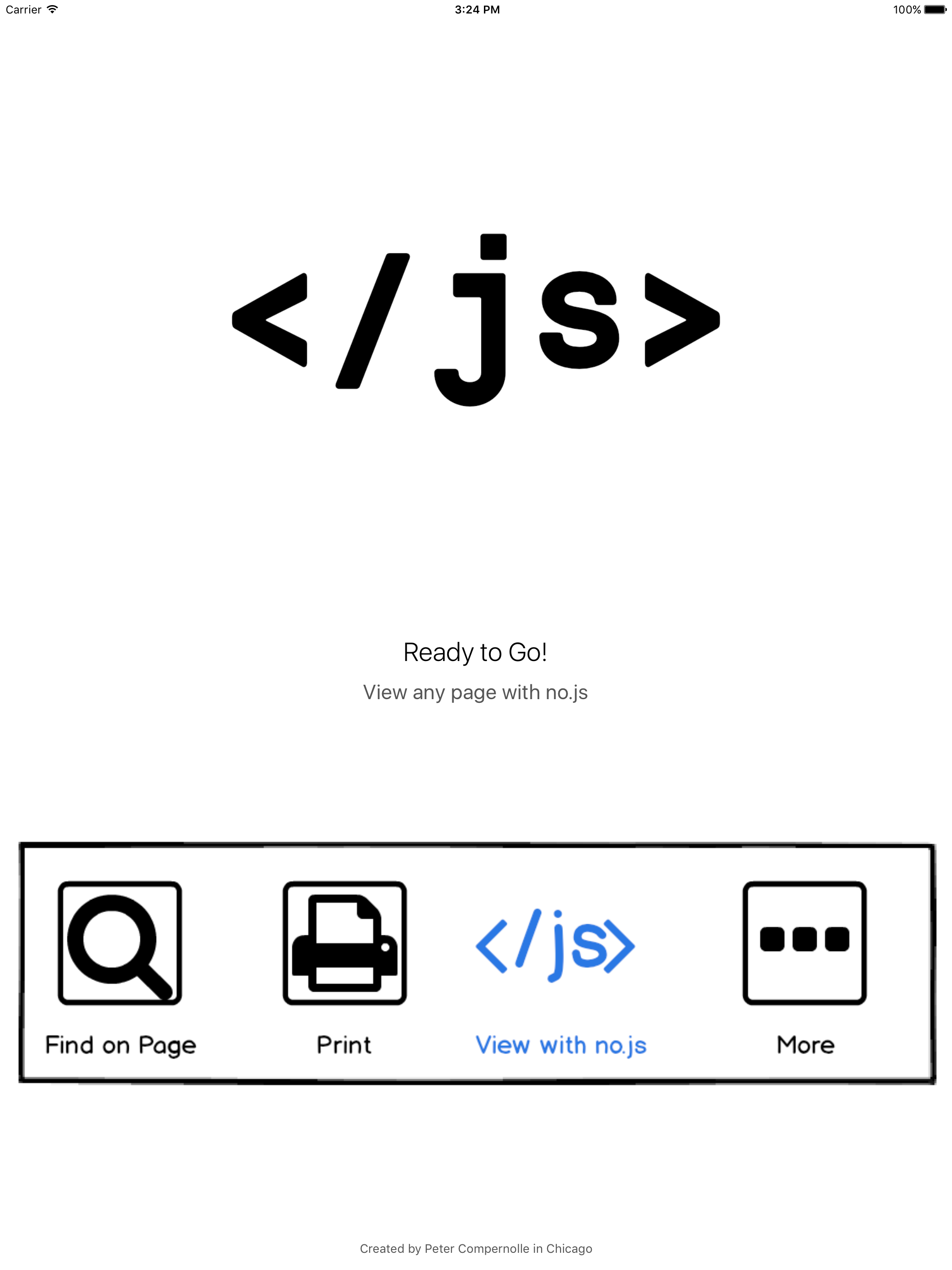 Captura de ecrã 4 da app No JS