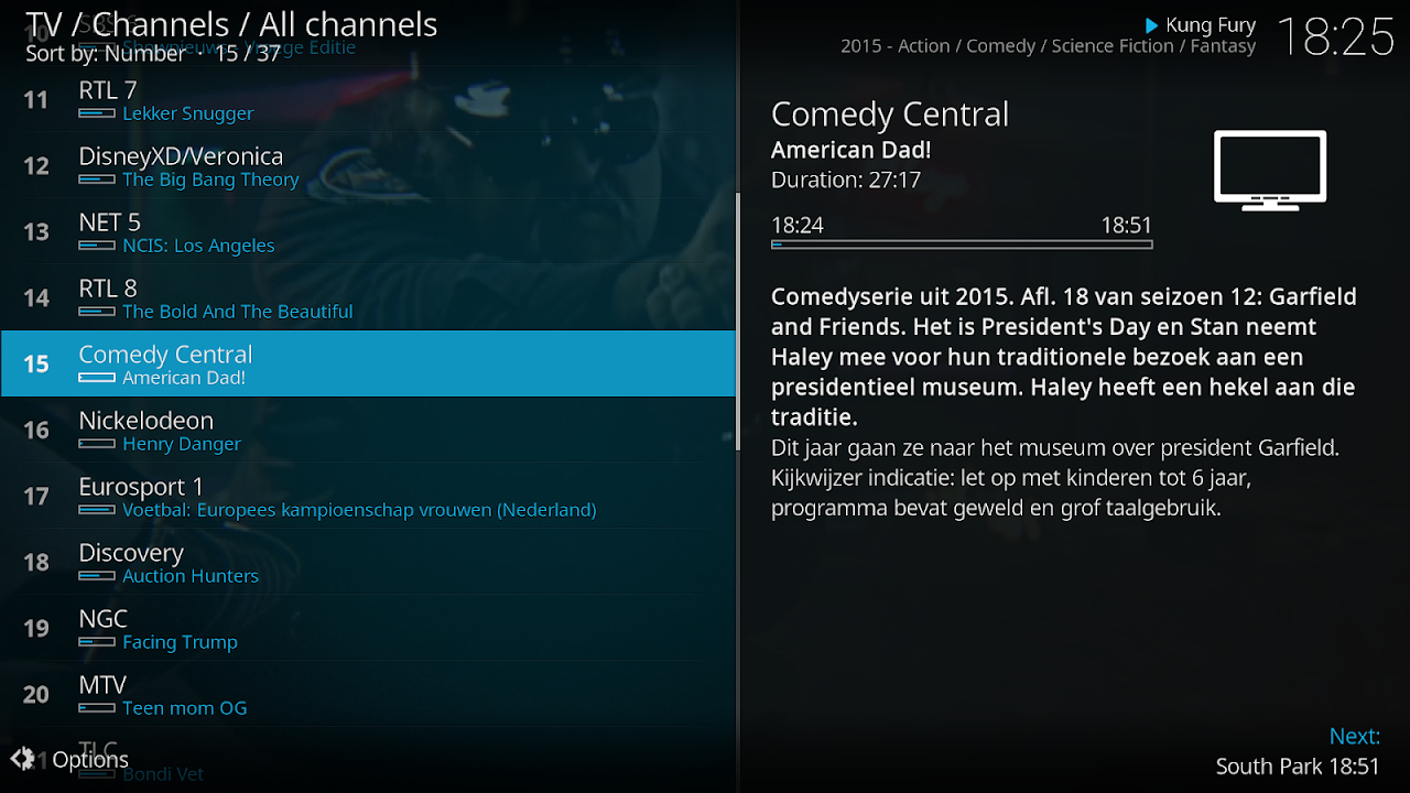 Captura de ecrã 2 da app Kodi