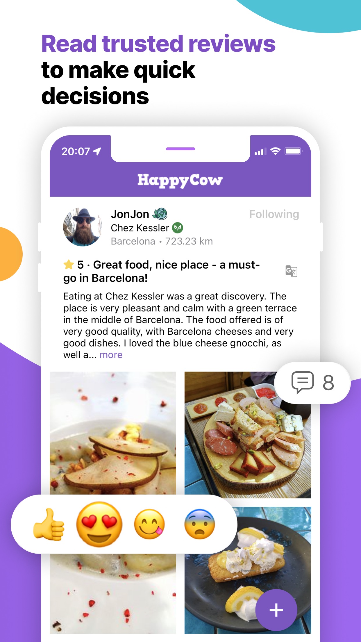 Captura de ecrã 4 da app HappyCow - Vegan Food Near You