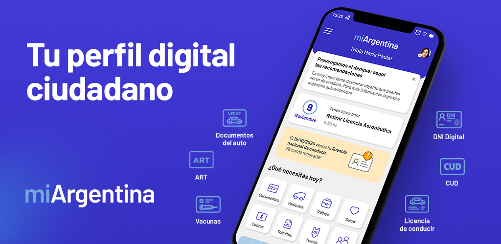 Captura de ecrã 1 da app Mi Argentina