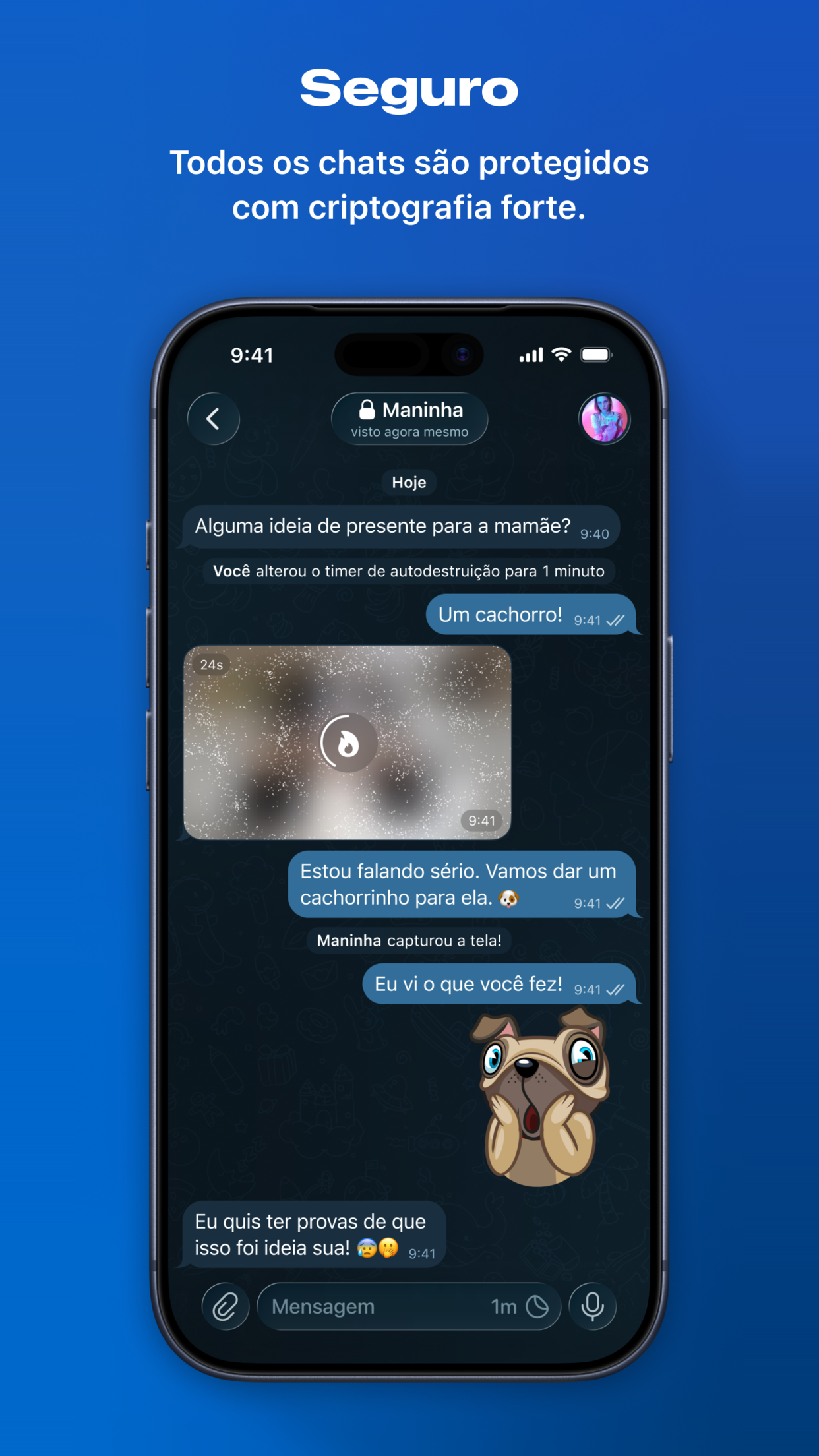 Captura de ecrã 4 da app Telegram Messenger