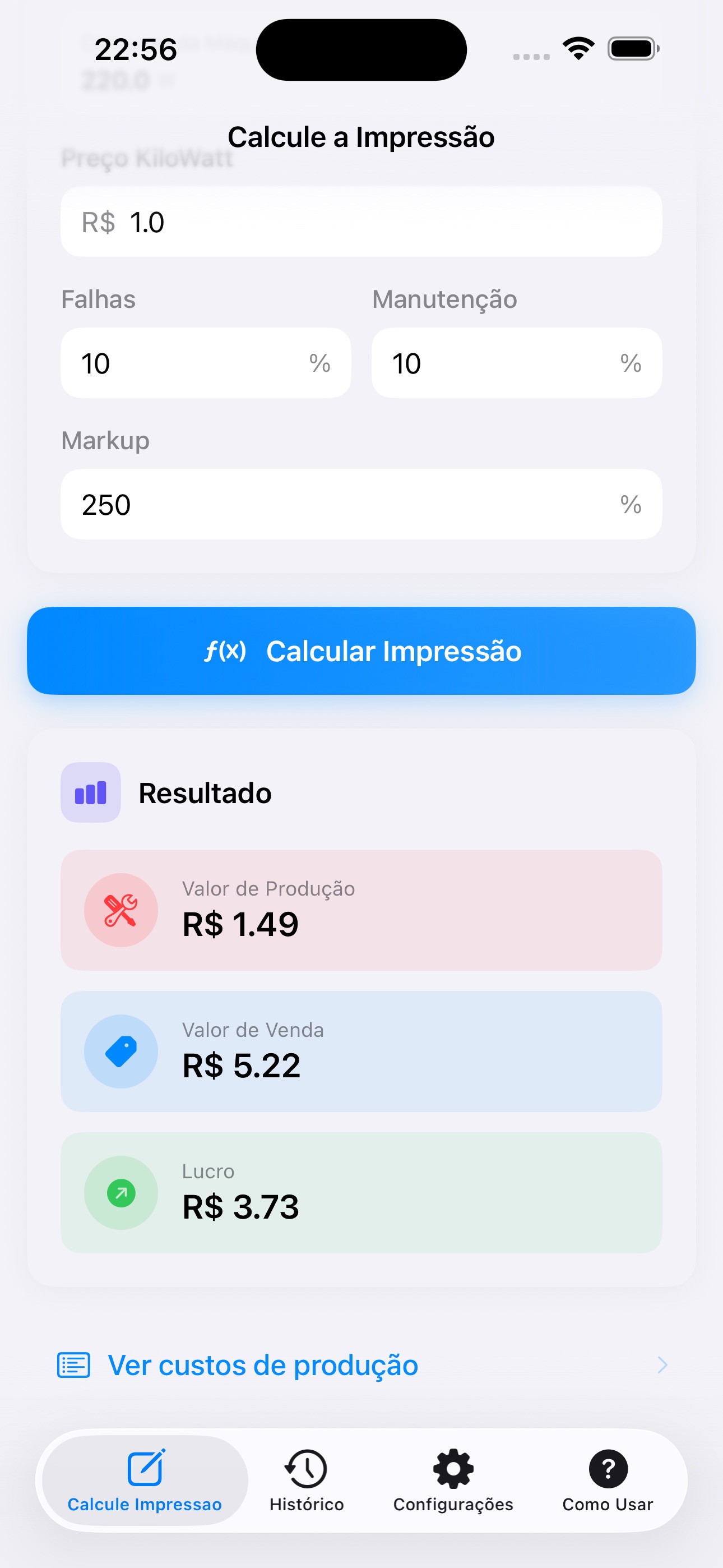 Captura de ecrã 3 da app Custos 3D